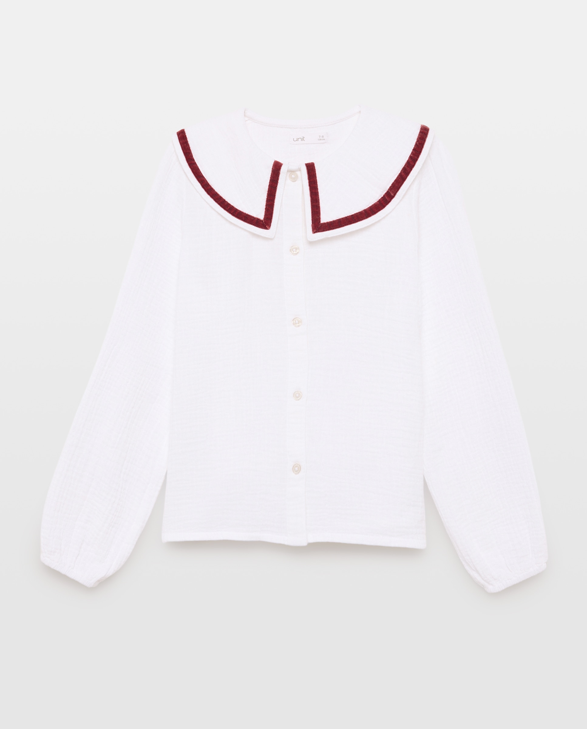 Imagen 0 de Blusa niña cuello velvet