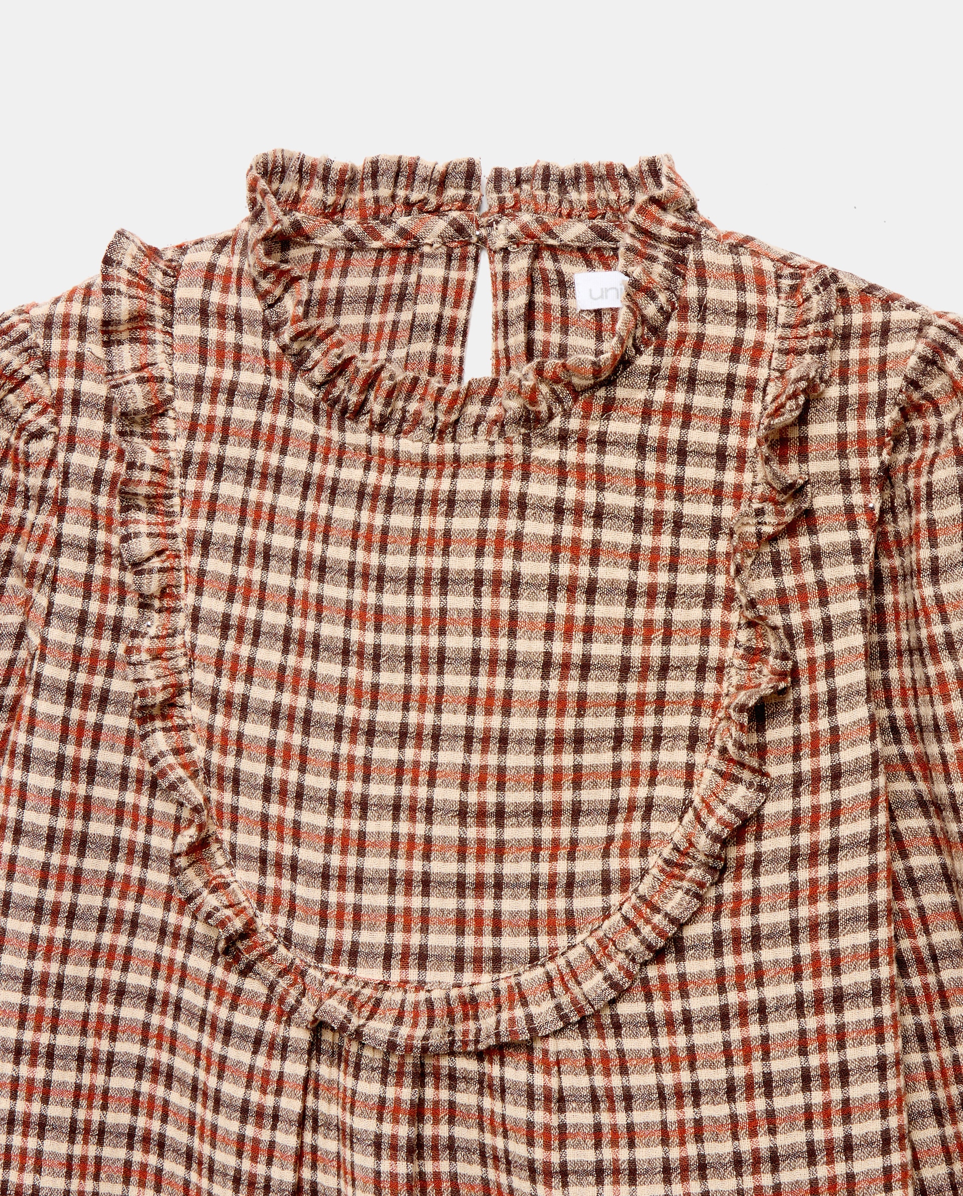 Blusa niña franela 790 Bronce-3