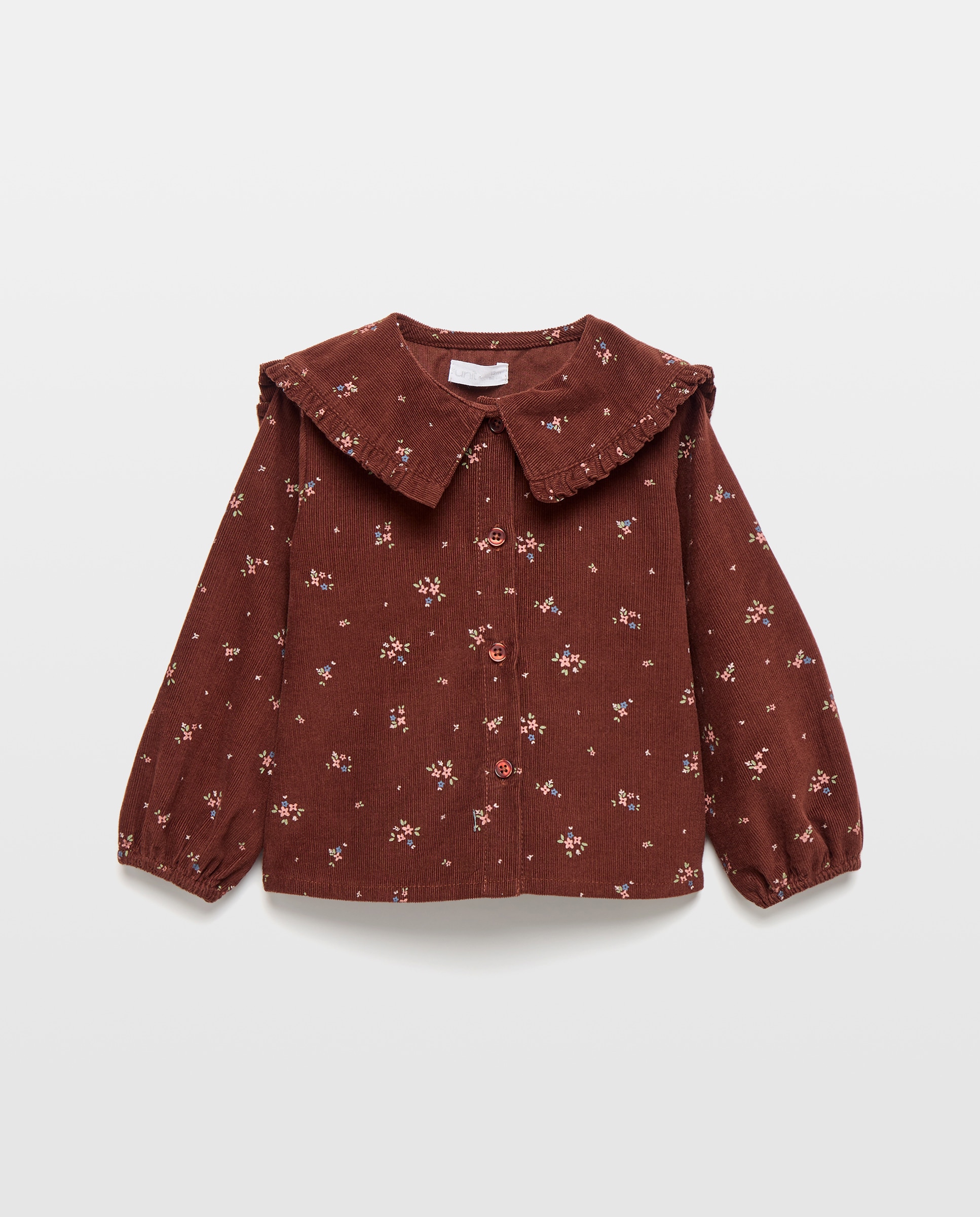 Imagen 0 de Blusa bebé niña de pana set
