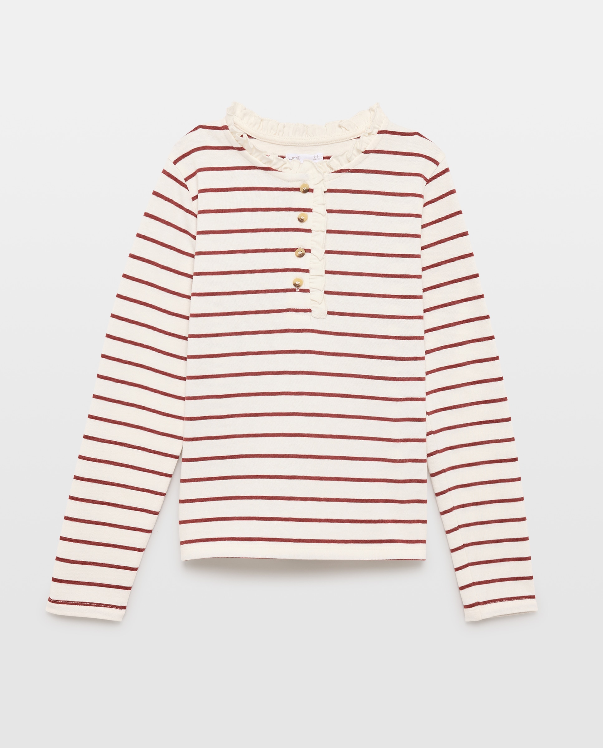 Imagen 0 de Camiseta niña básica rayas