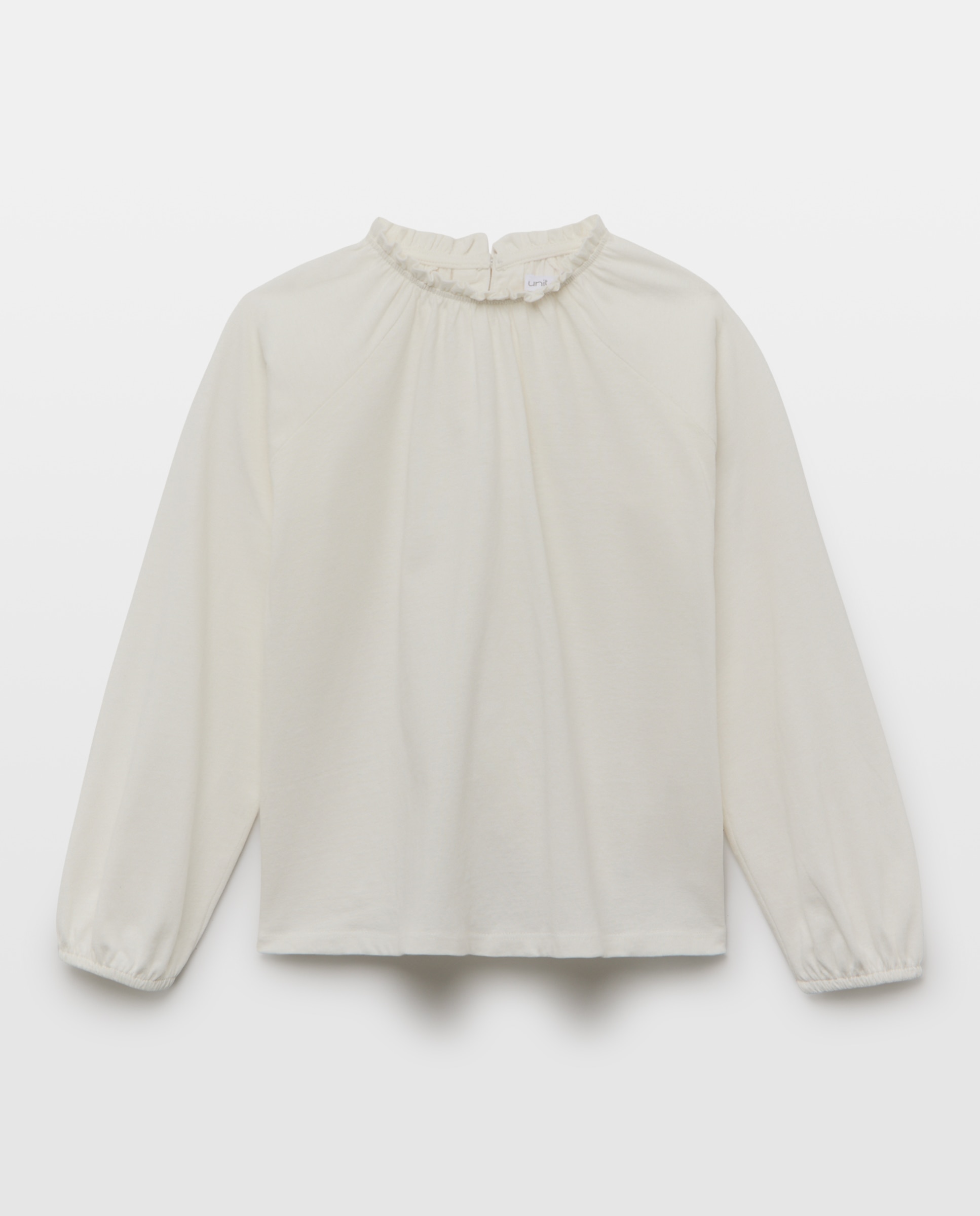 Imagen 0 de Camiseta niña cuello fruncido