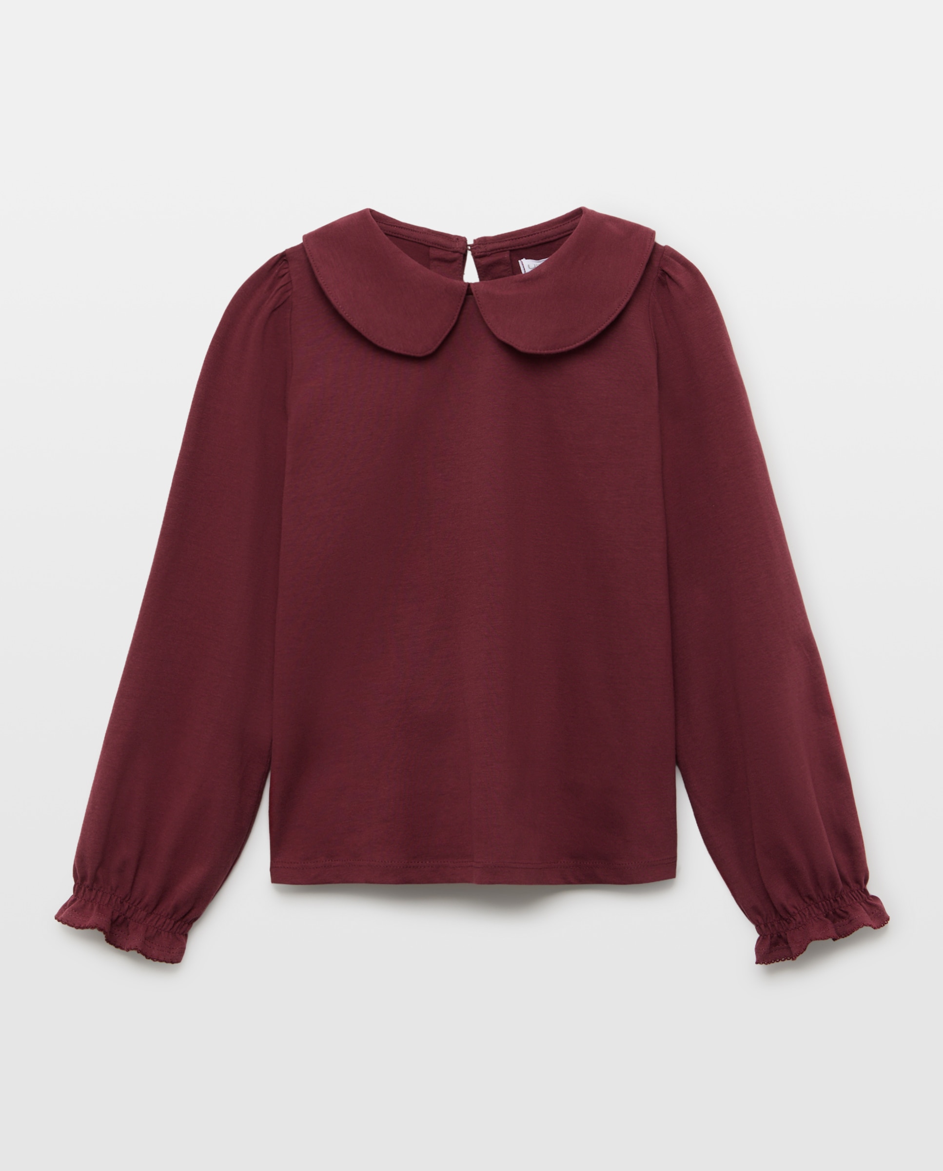 Imagen 0 de Camiseta niña cuello bebé