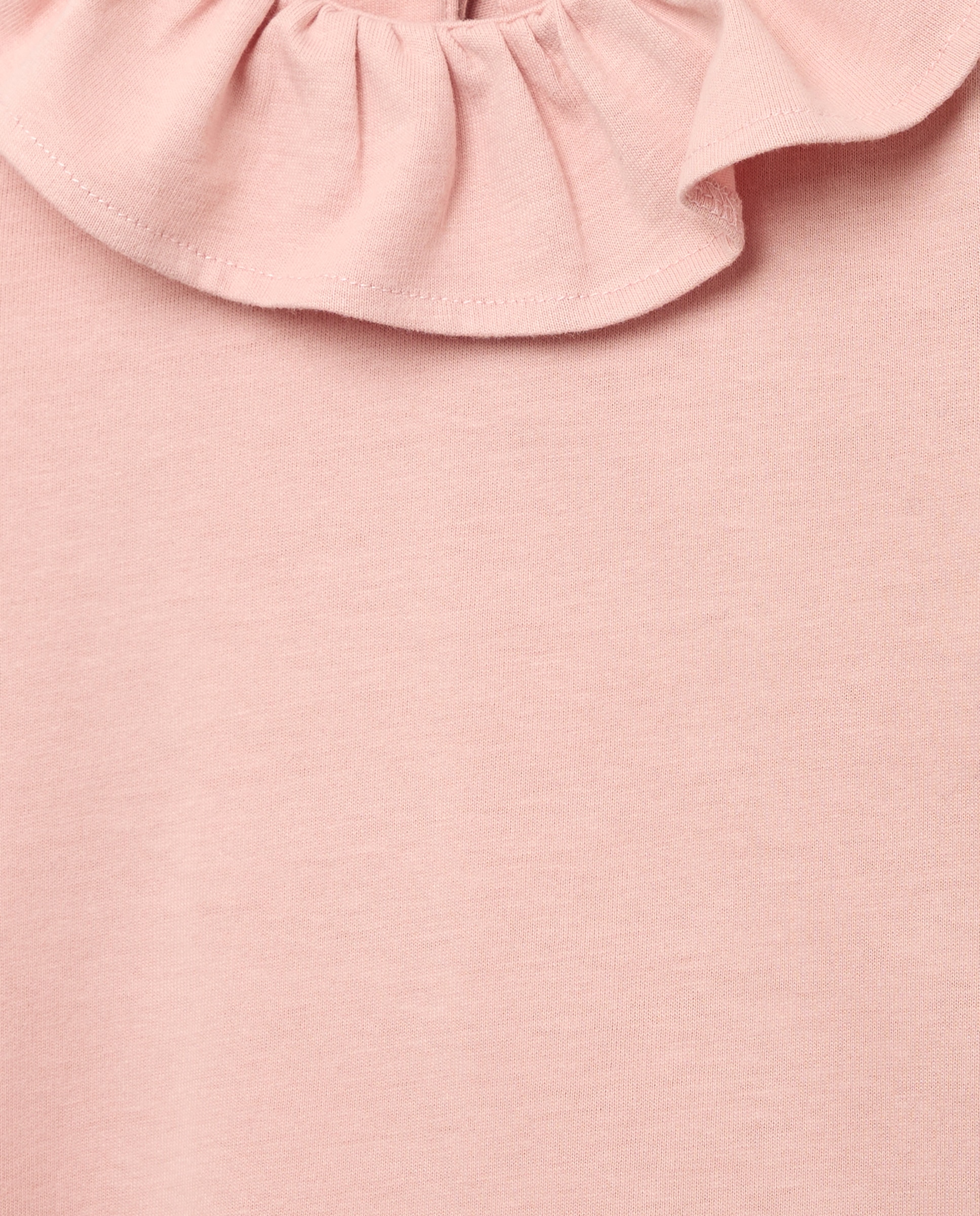 Camiseta bebé niña con cuello 250 Nude-3