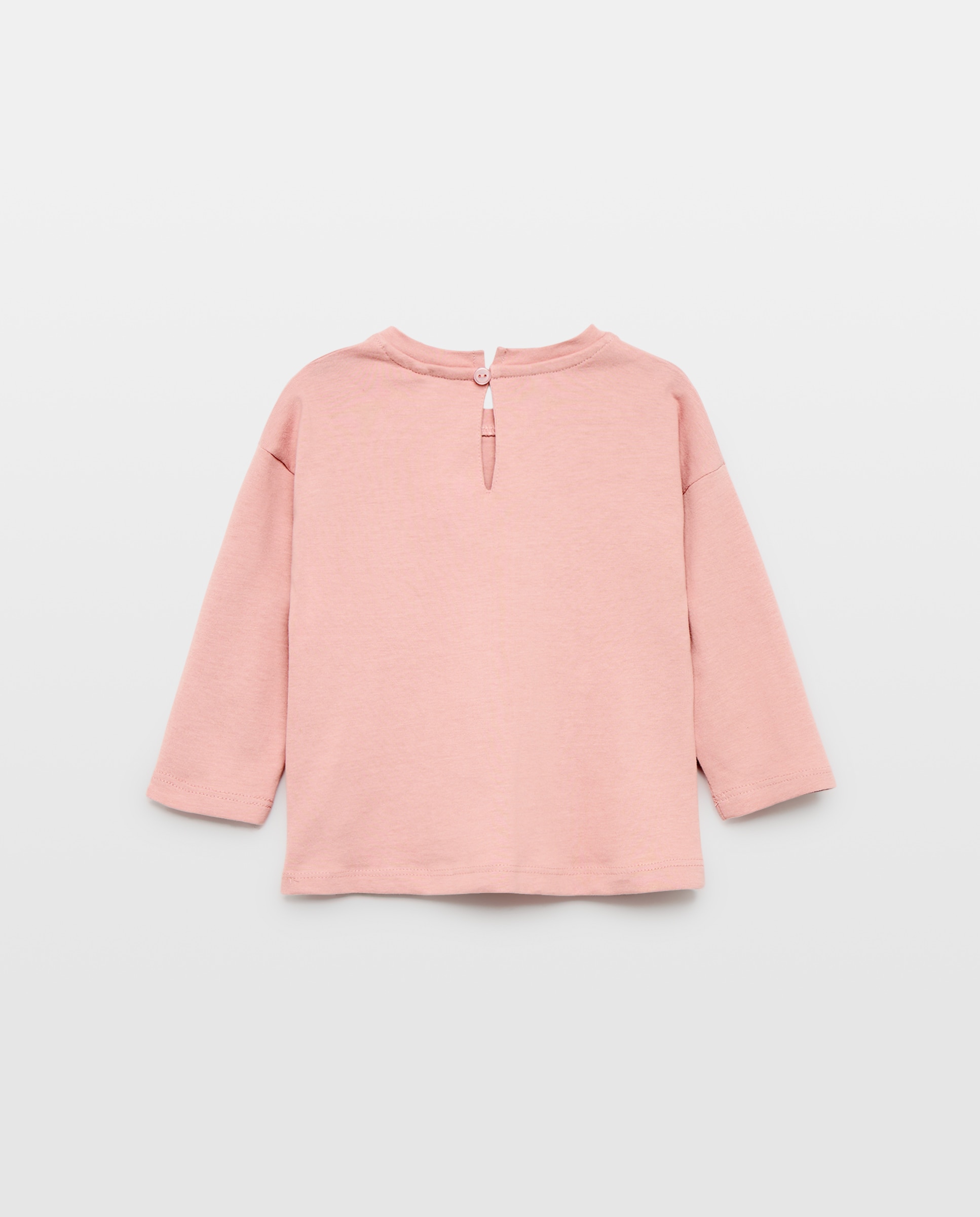 Camiseta bebé niña solidaria Natural-2