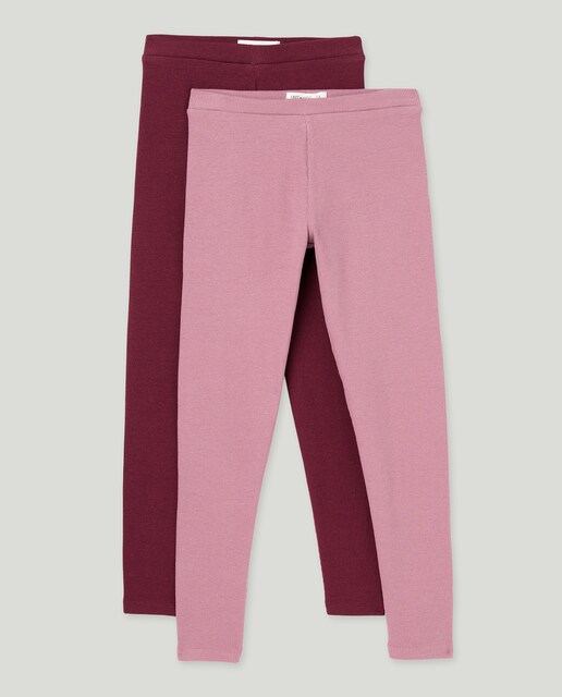 Imagen 0 de Pack 2 leggings niña canalè lisos