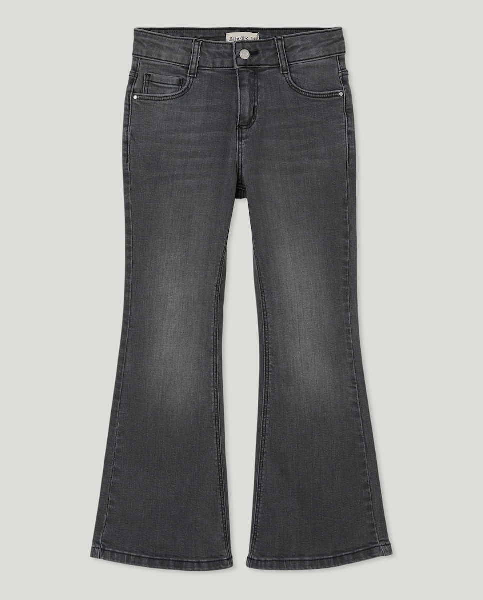 Pantalón niña flare 830 Antracita-1