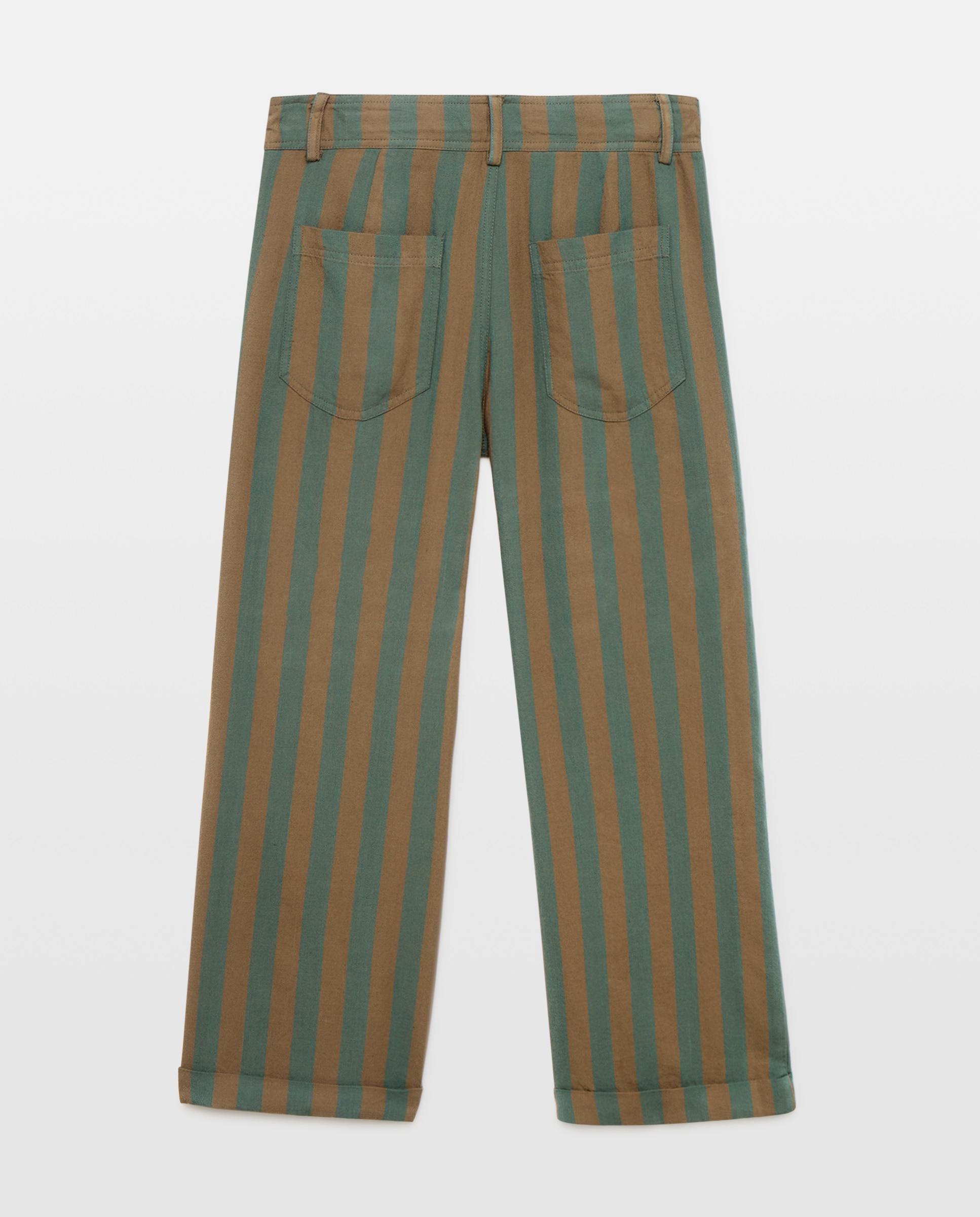 Pantalón niña total look Verde Pato-2