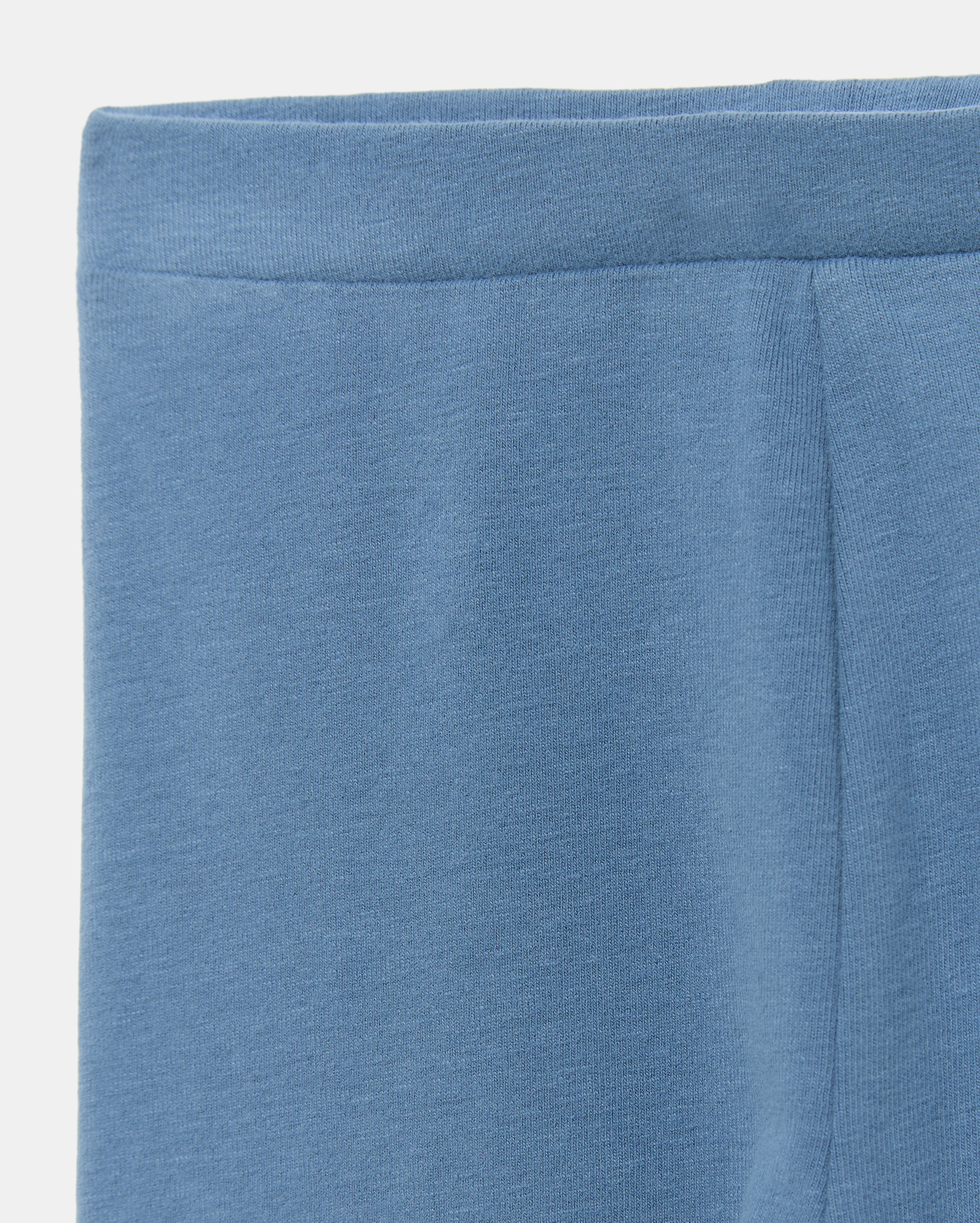 Pack dos leggings bebé niña estampado y liso 400 Azul-3