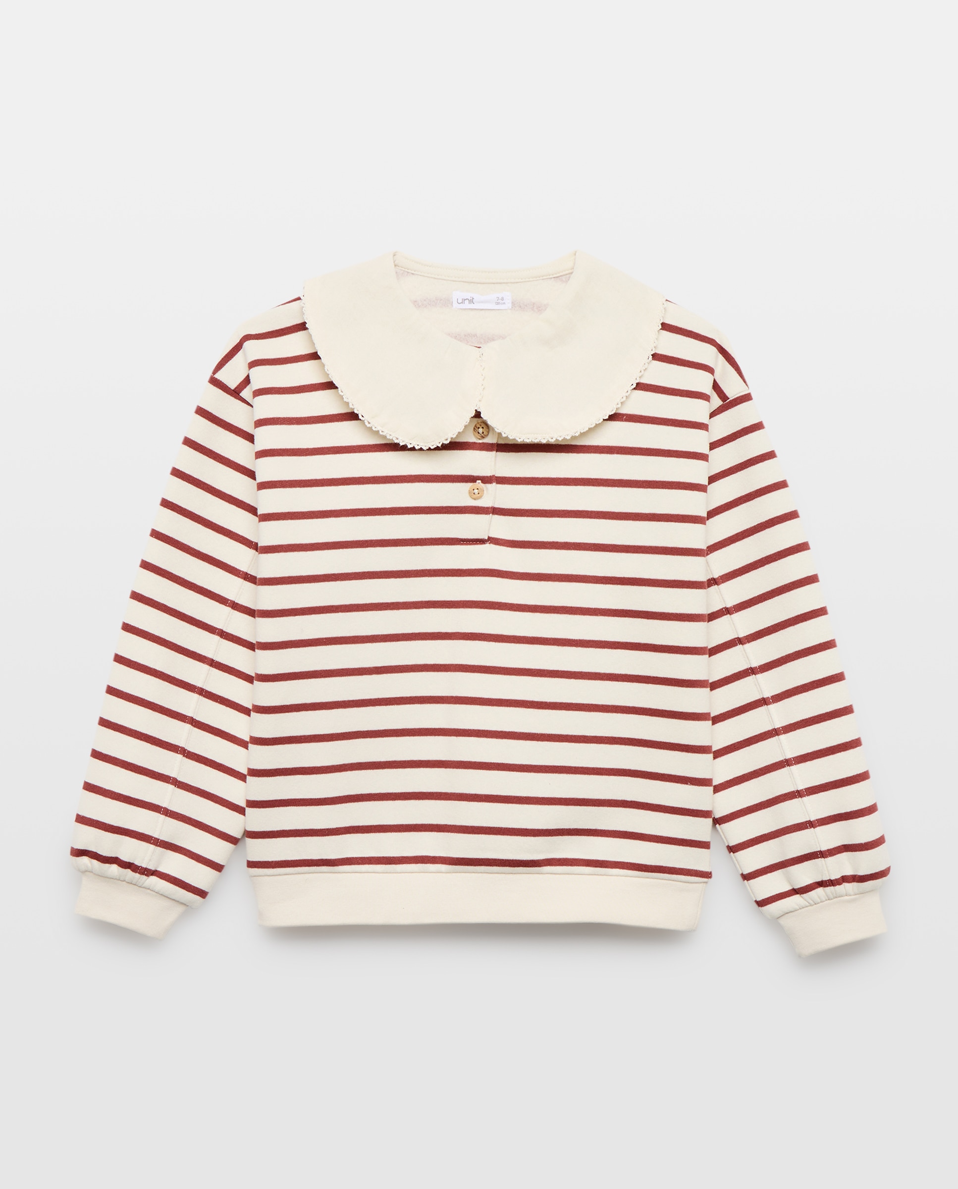Imagen 0 de Sudadera niña con cuello