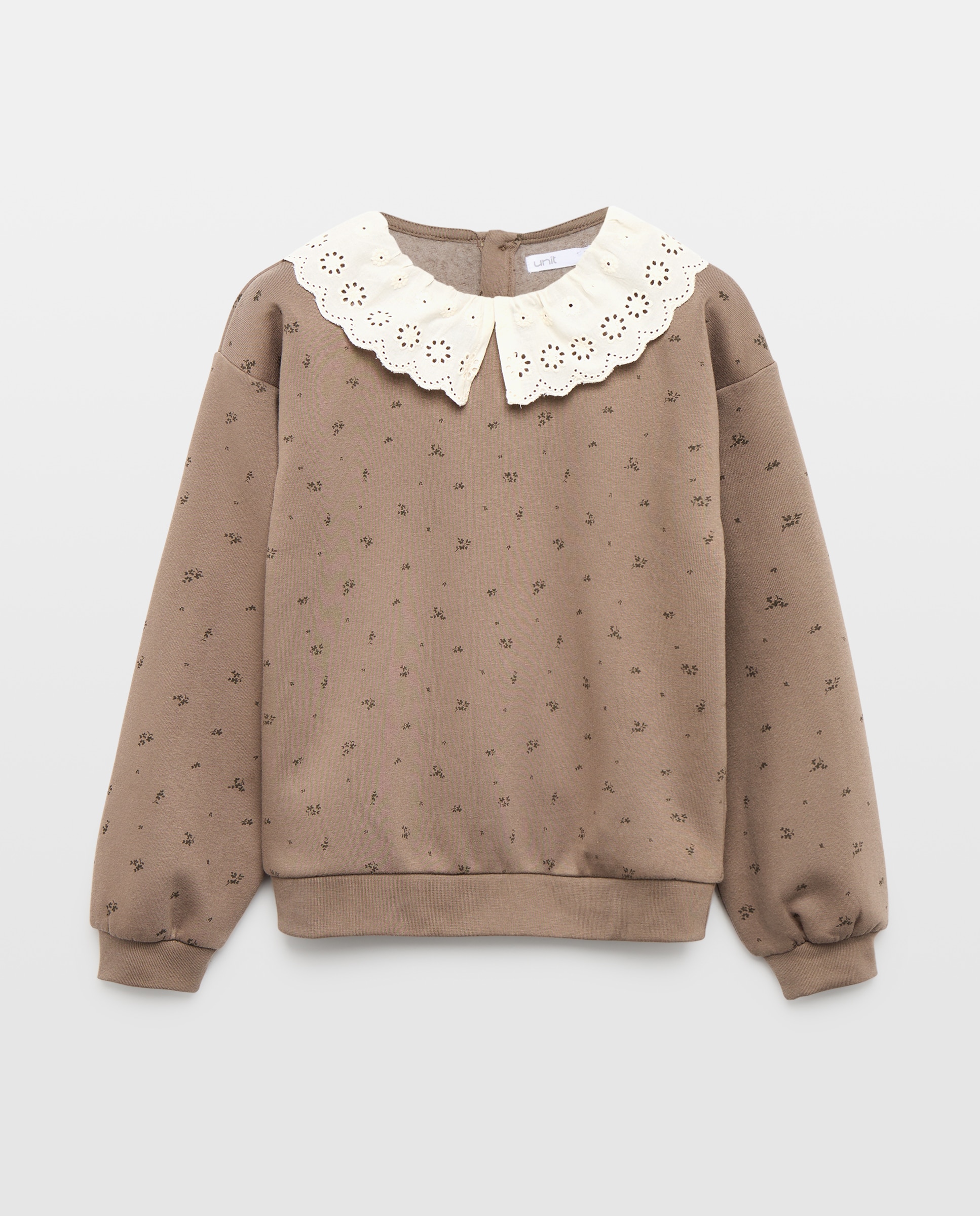 Imagen 0 de Sudadera niña con cuello volante