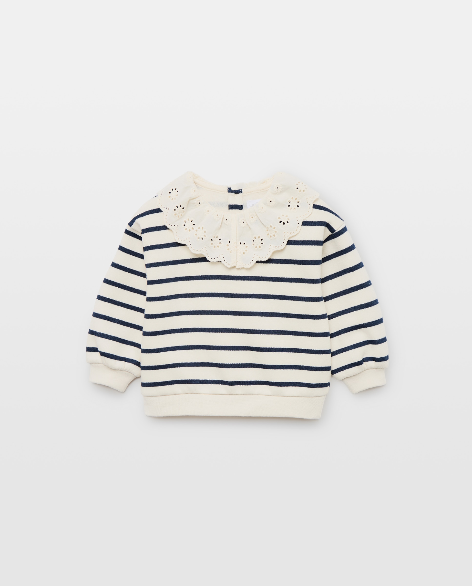 Imagen 0 de Sudadera bebé niña cuello volante