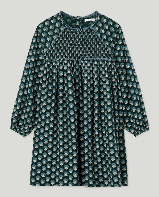 Imagen 0 de Vestido niña estampado de viscosa