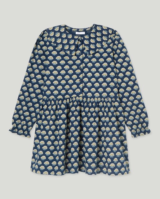 Imagen 0 de Vestido niña con cuello
