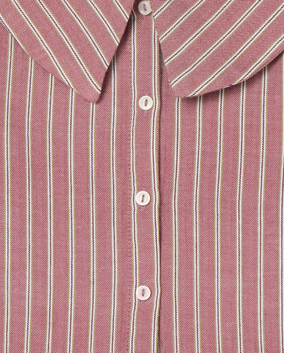 Vestido niña con cuello 200 Rosa-3