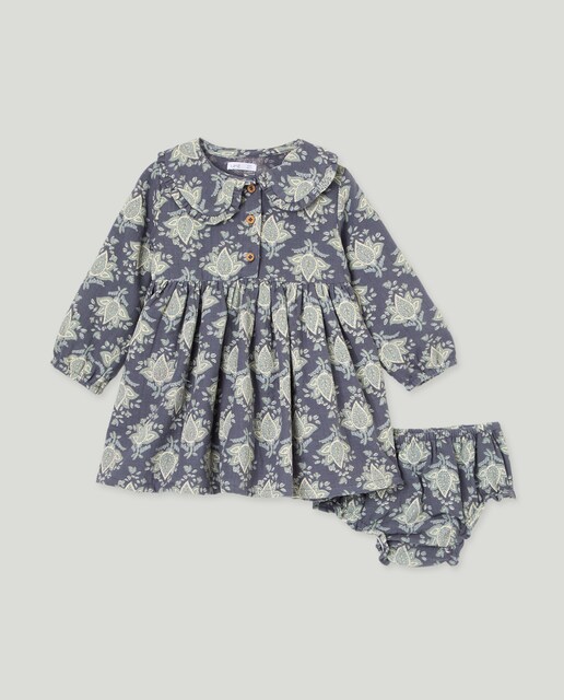 Imagen 0 de Vestido bebé gasa estampado