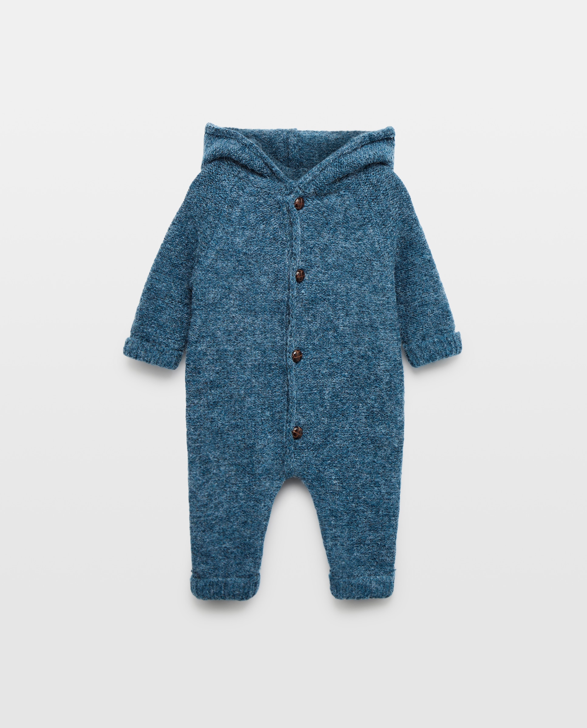 Imagen 0 de Buzo de recién nacido tricot capucha