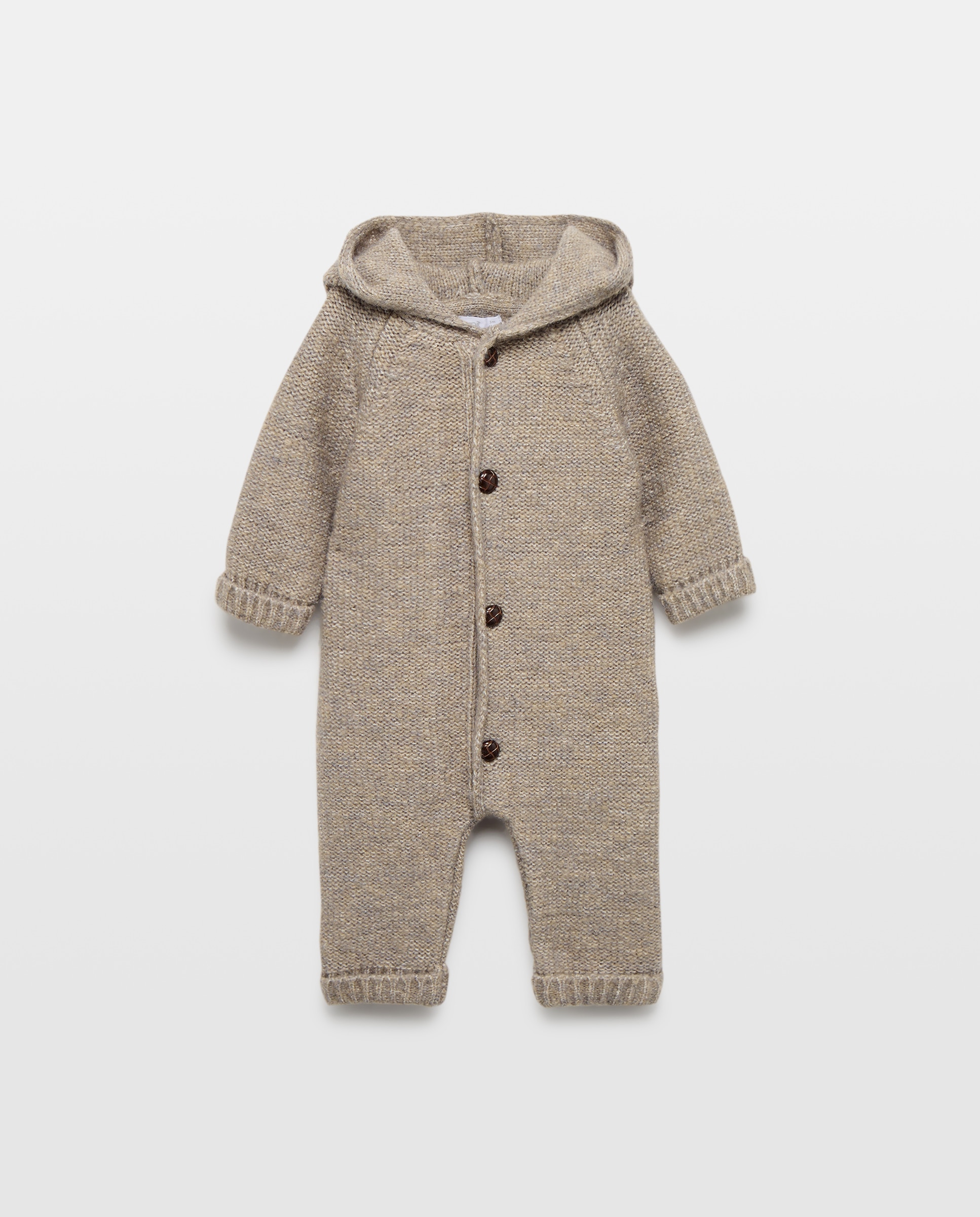 Imagen 0 de Buzo de recién nacido tricot capucha