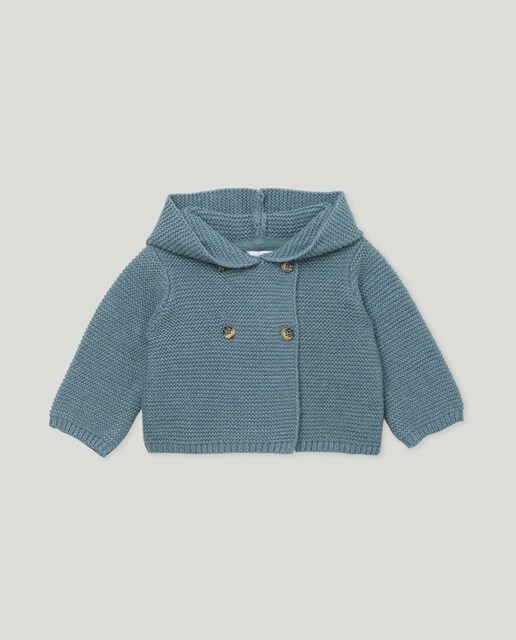 Imagen 0 de Chaqueta recién nacido capucha