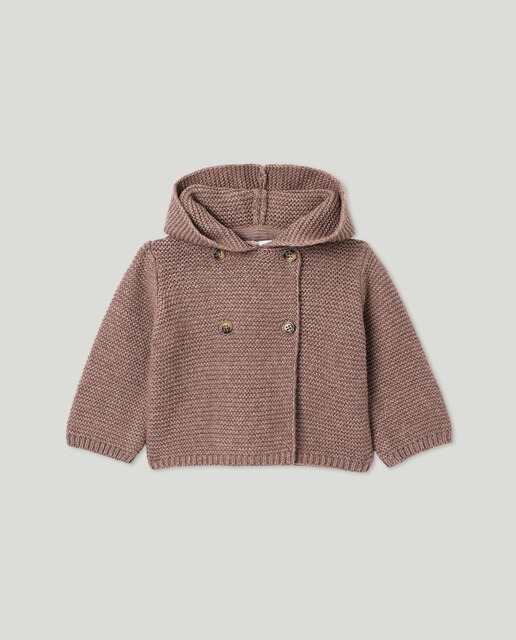 Imagen 0 de Chaqueta recién nacido capucha