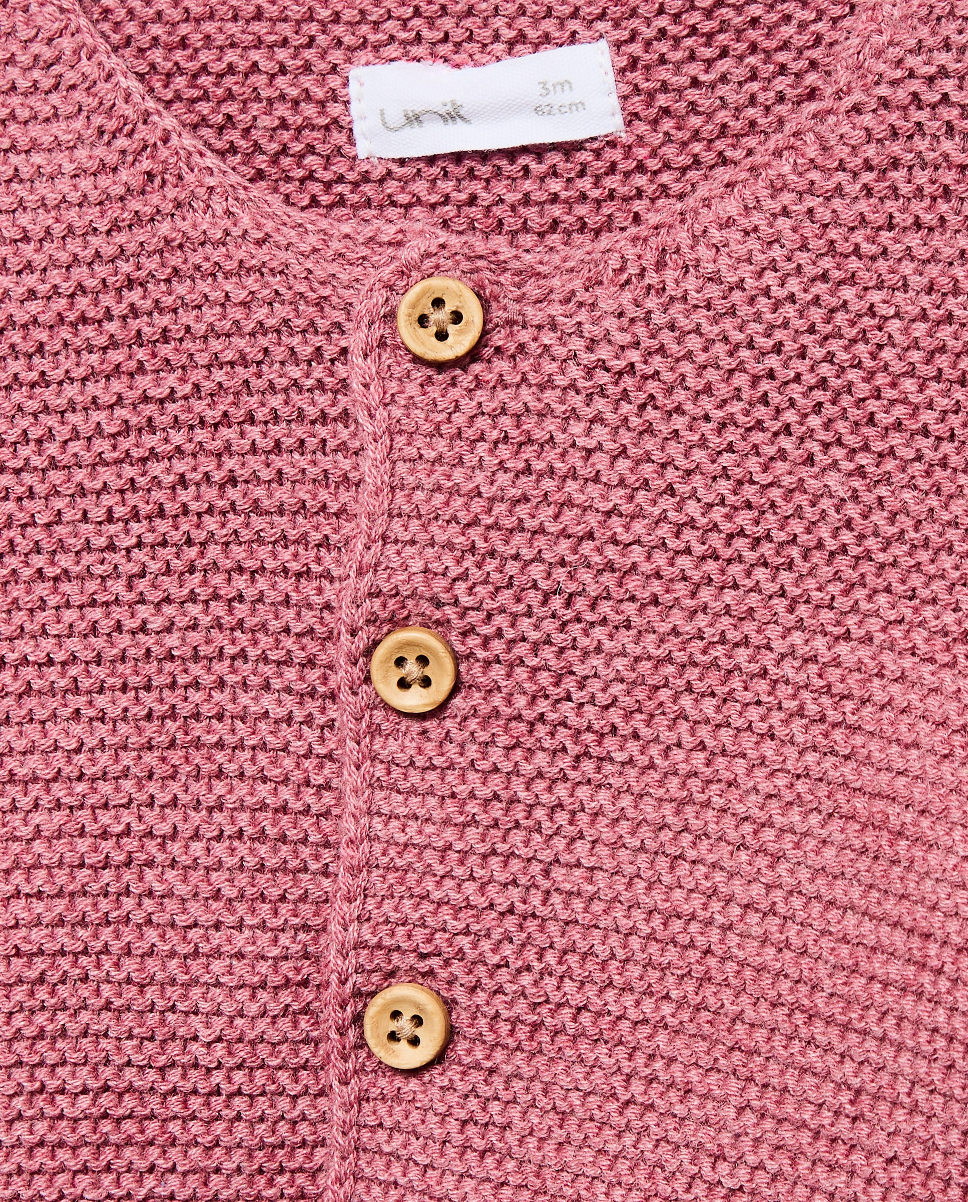 Chaqueta corta de recién nacido 200 Rosa-3