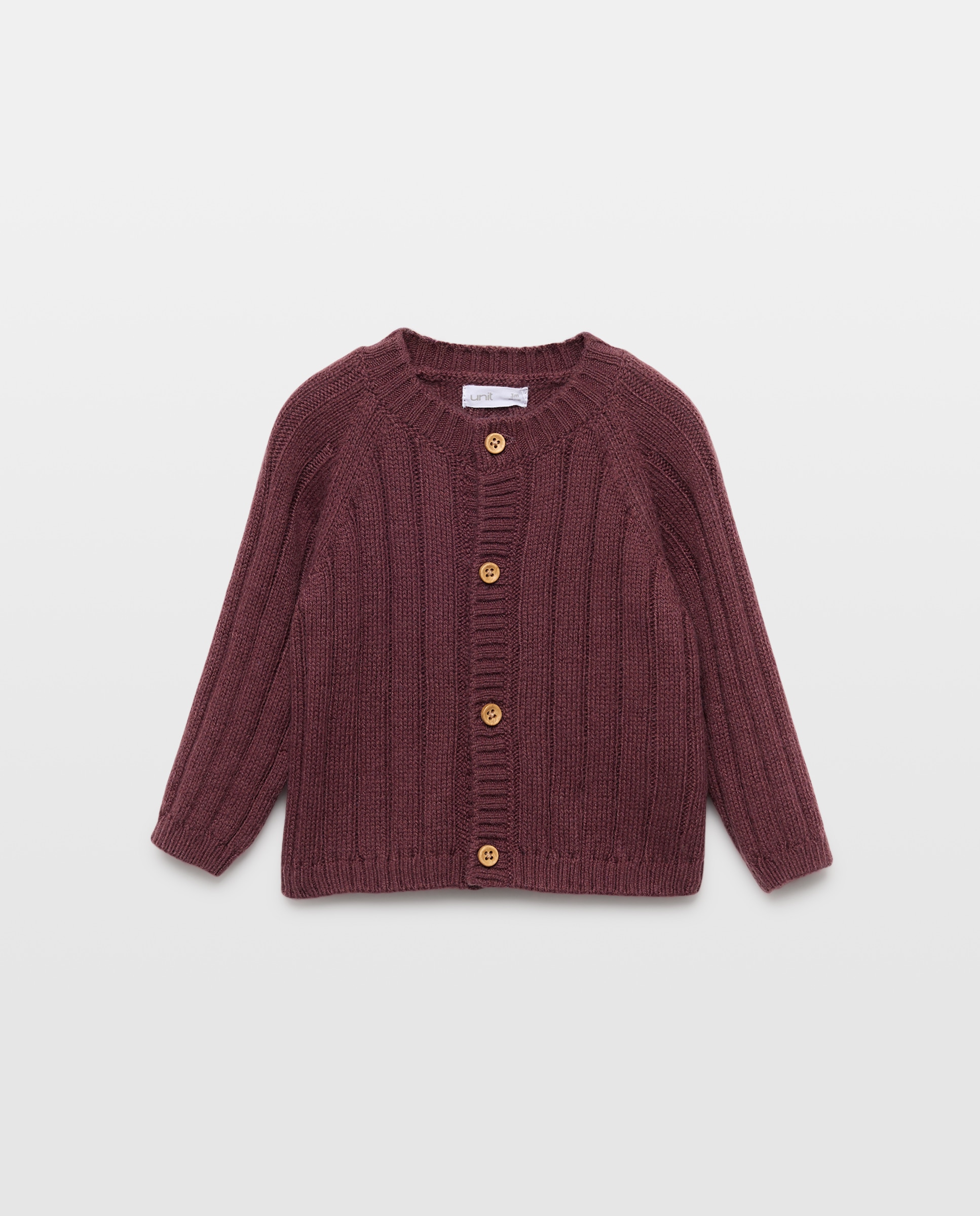 Imagen 0 de Chaqueta de recién nacido punto canalé