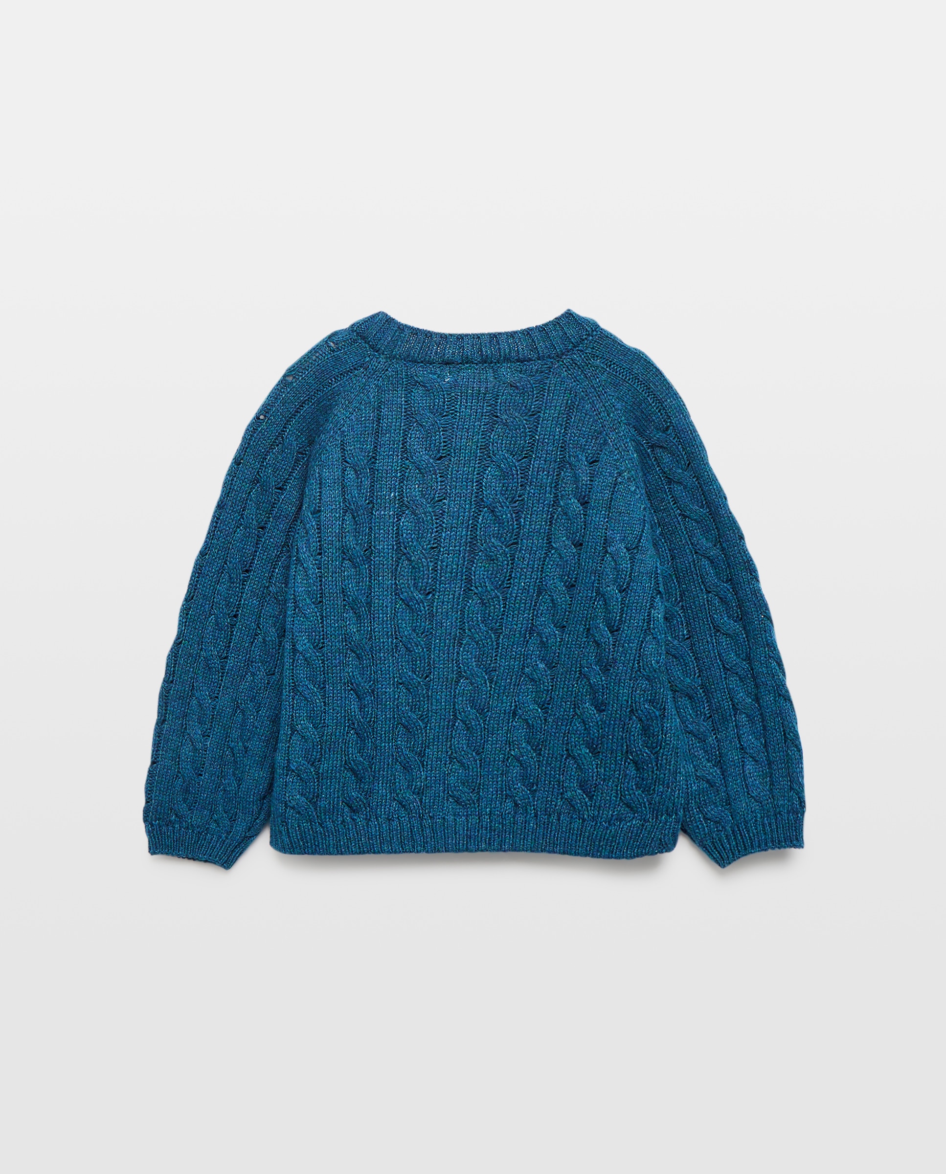 Chaqueta corta de recién nacido ochos Azul oscuro-2