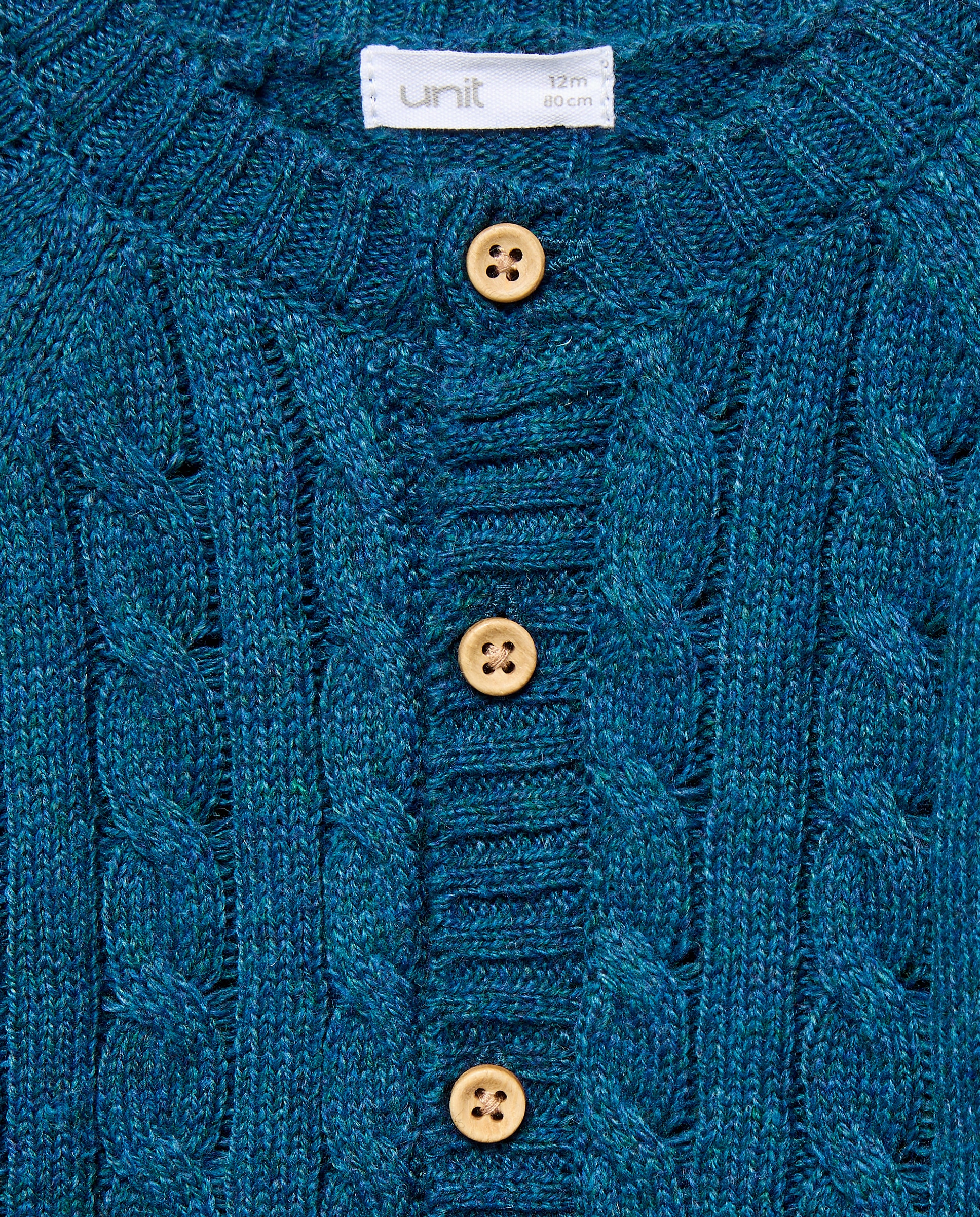 Chaqueta corta de recién nacido ochos Azul oscuro-3
