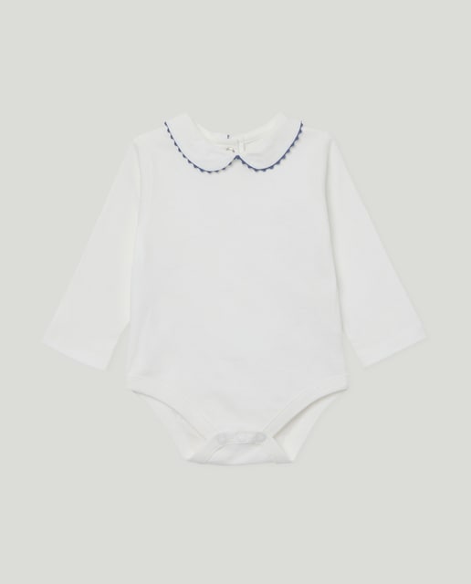 Imagen 0 de Body recién nacido cuello ondulina