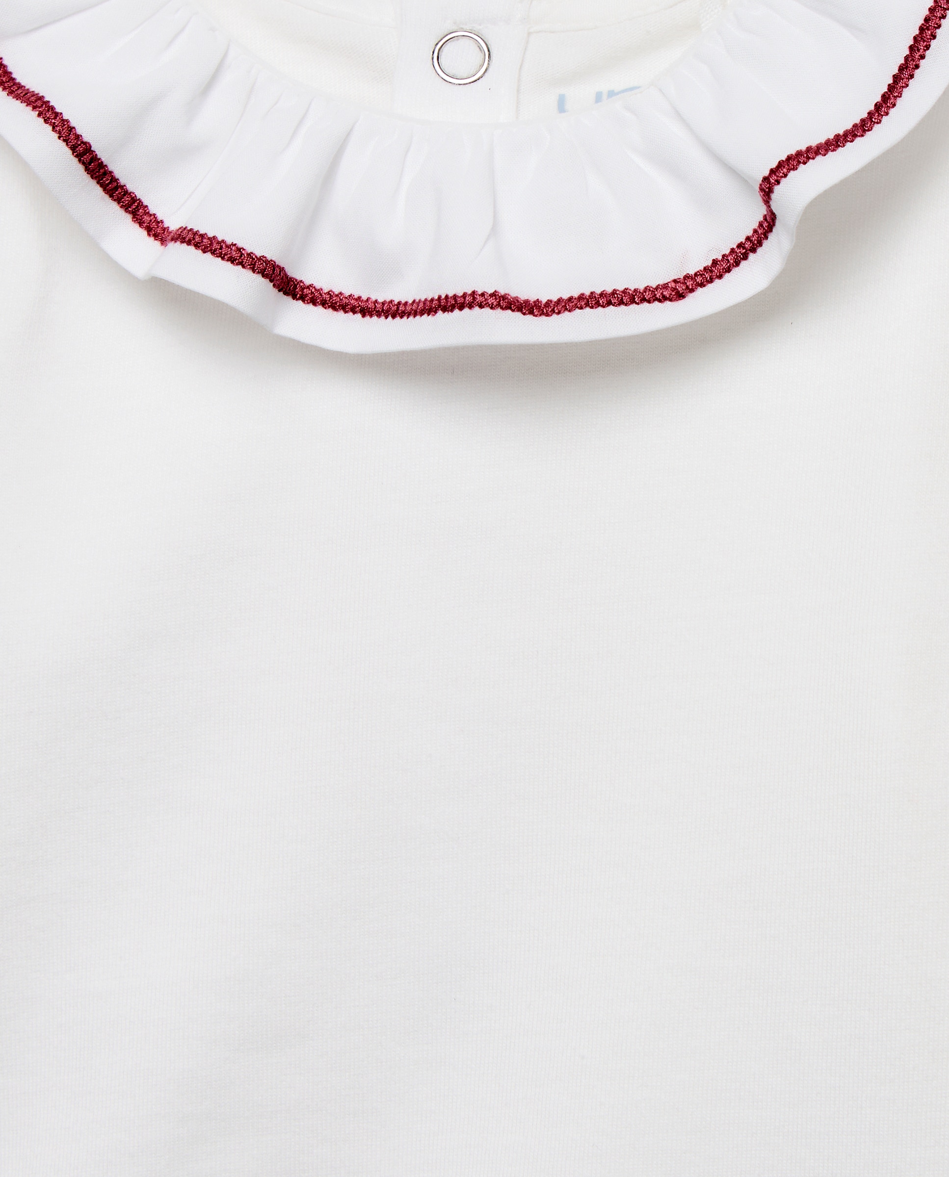 Body de recién nacido cuello cadeneta Blanco roto-3