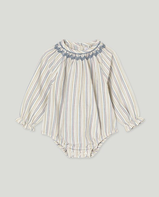 Imagen 0 de Ranita recién nacido rayas verde