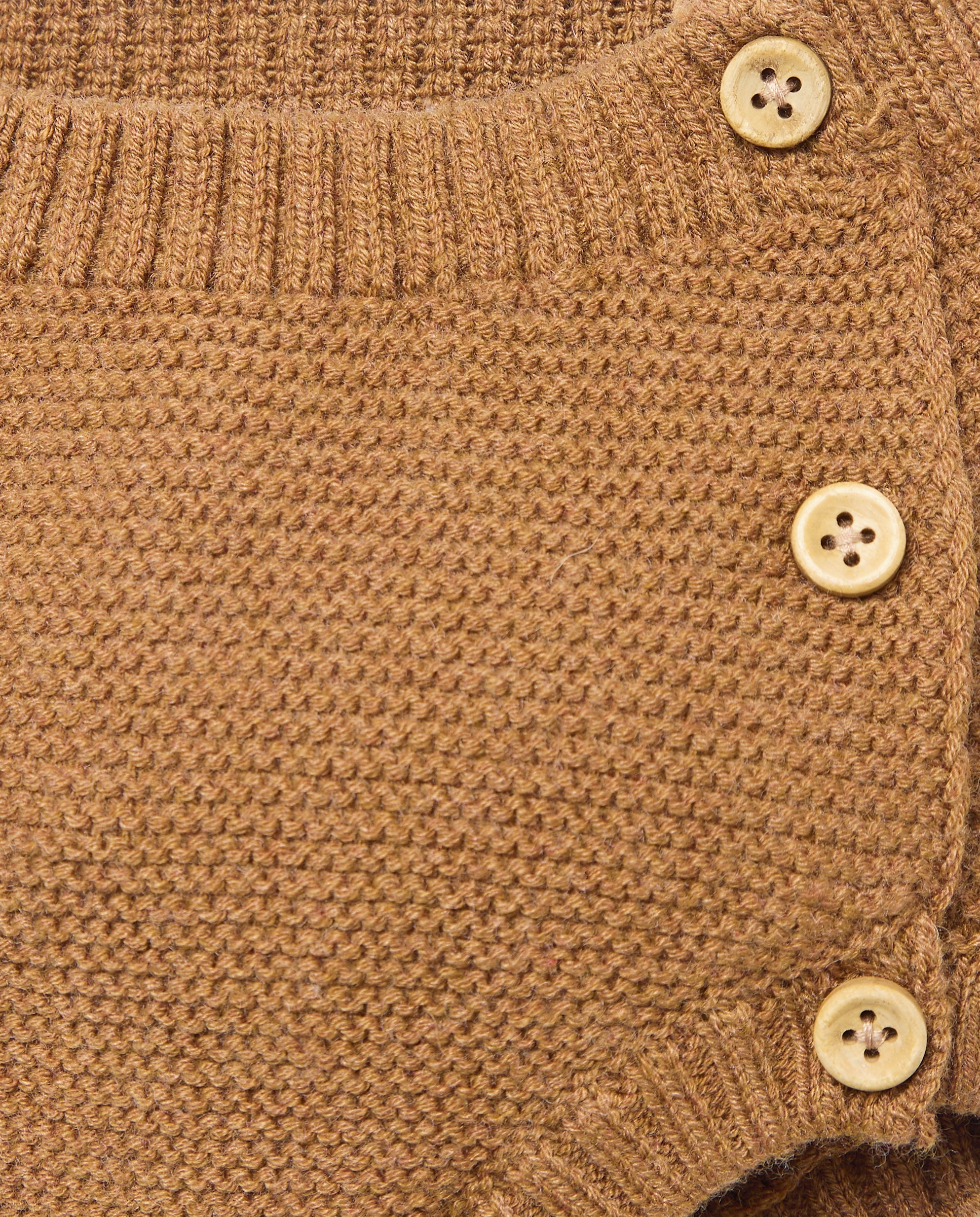Cubrepañal de recién nacido tricot 730 Camel-3