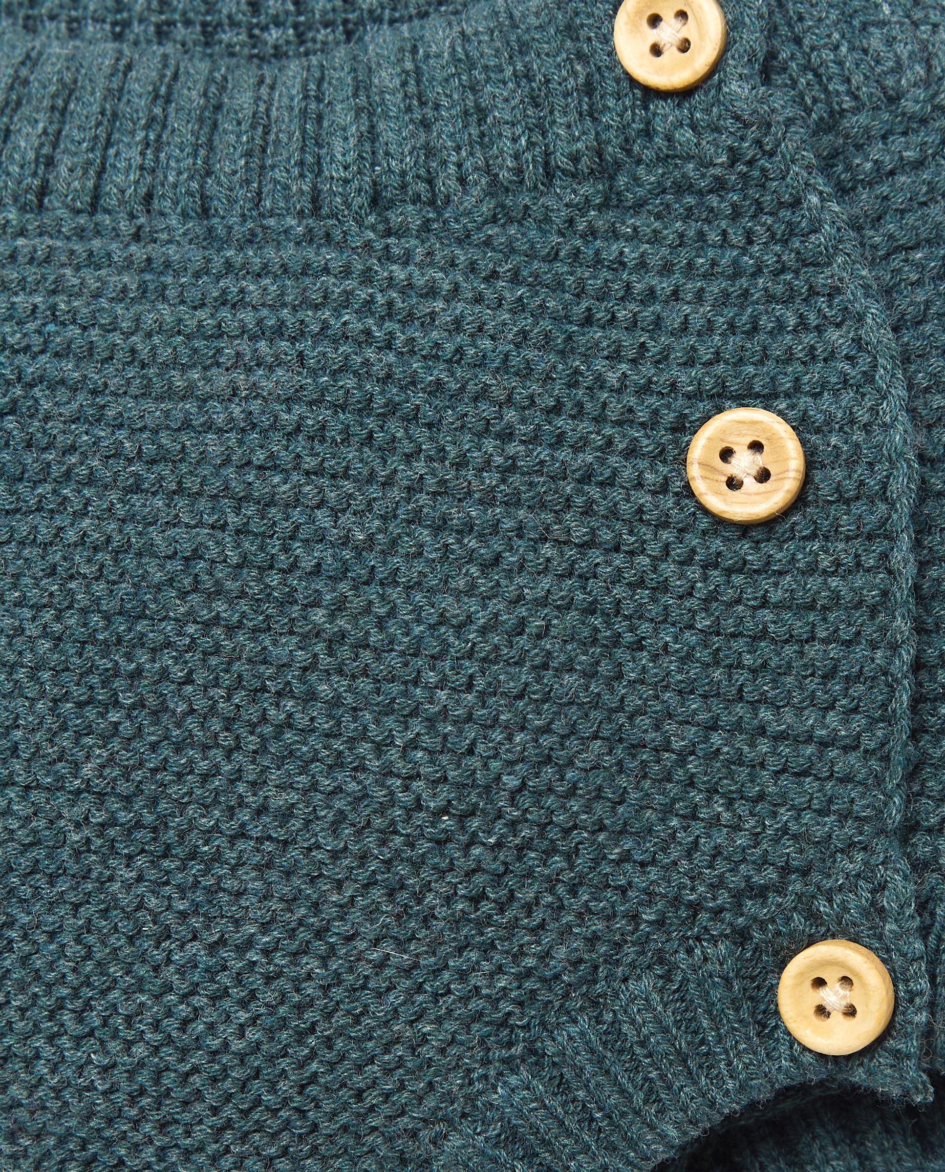 Cubrepañal de recién nacido tricot 530 Verde oscuro-3