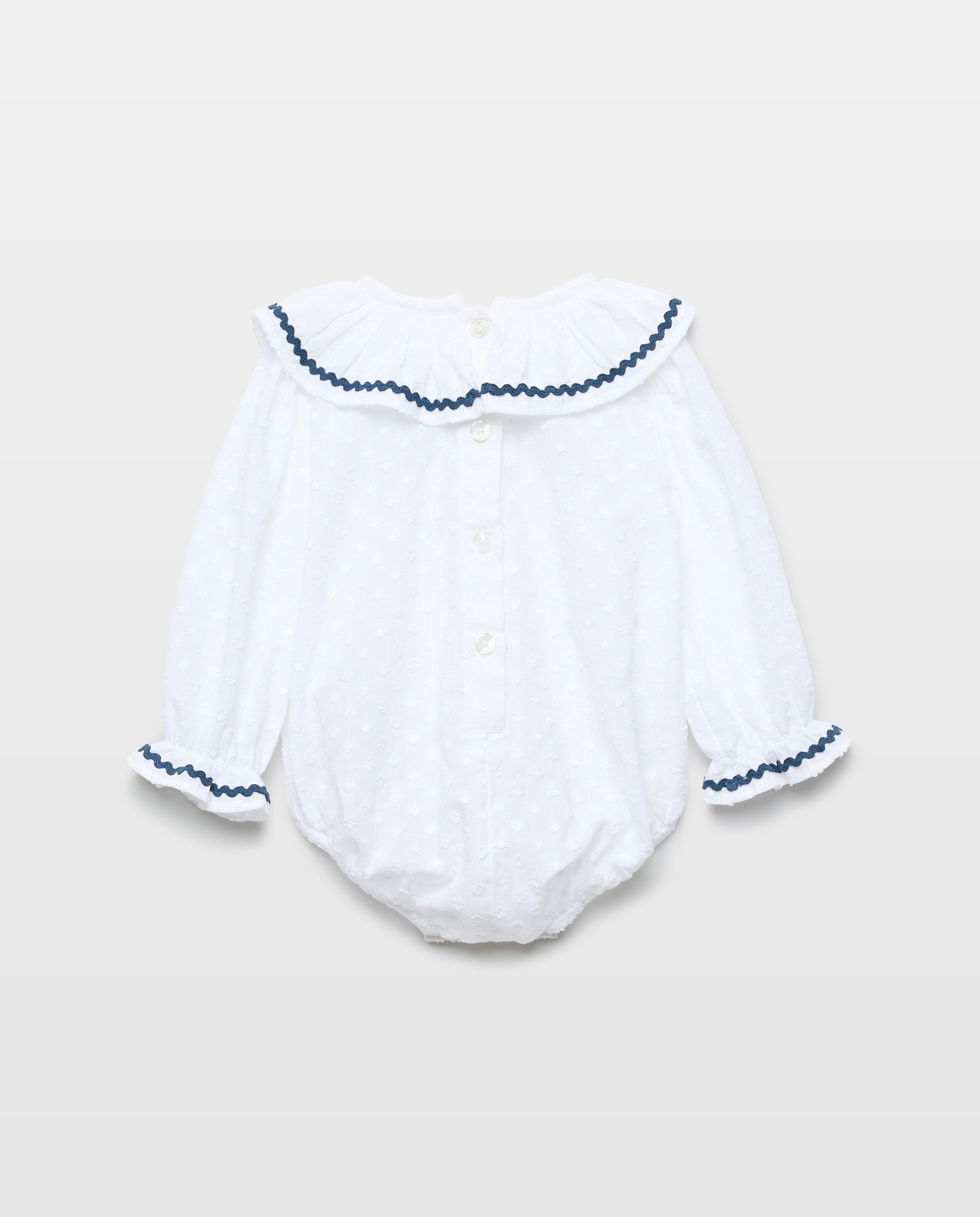Ranita de recién nacido plumetti Blanco roto-2
