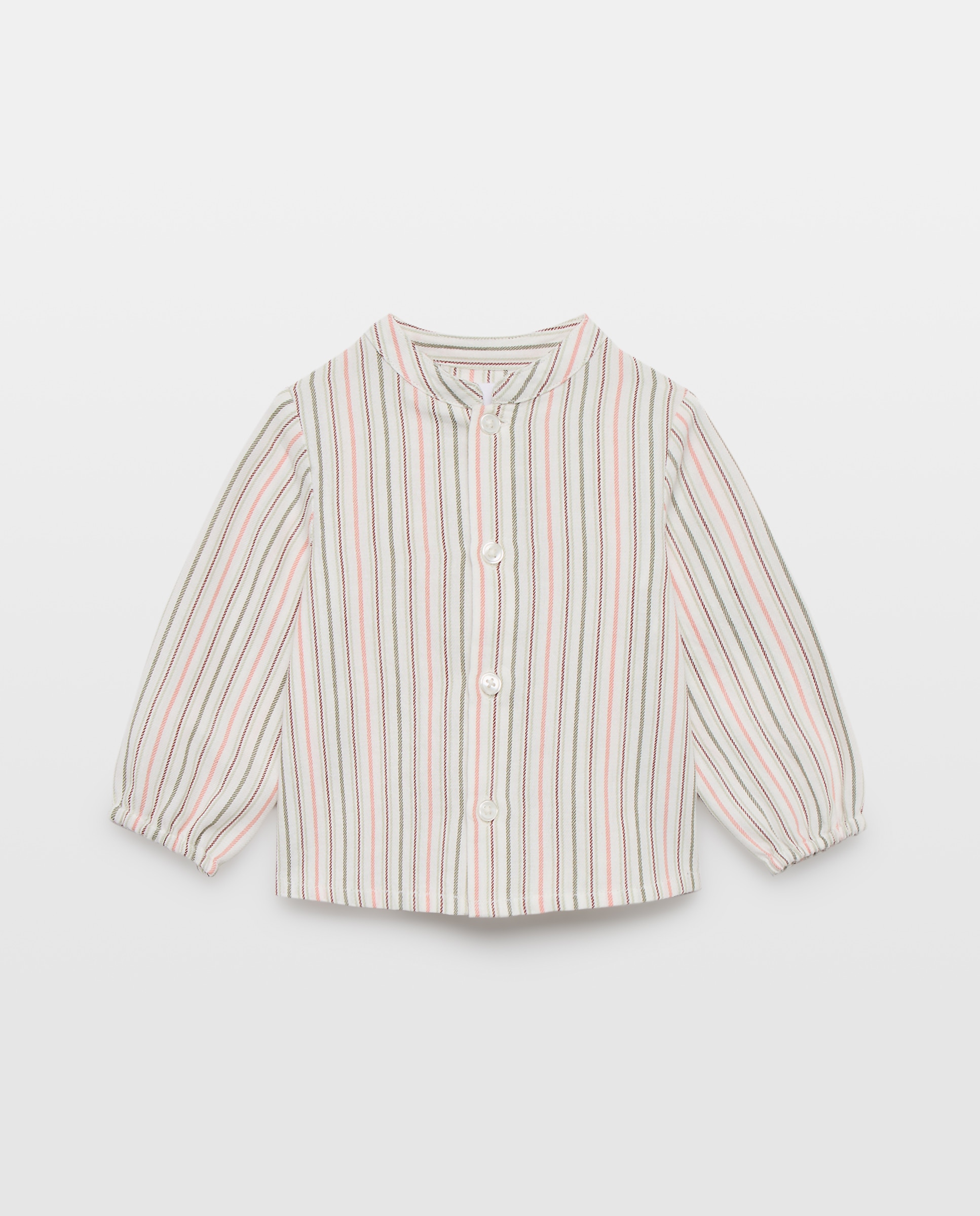 Conjunto de recién nacido micropana y rayas 820 Gris medio-3