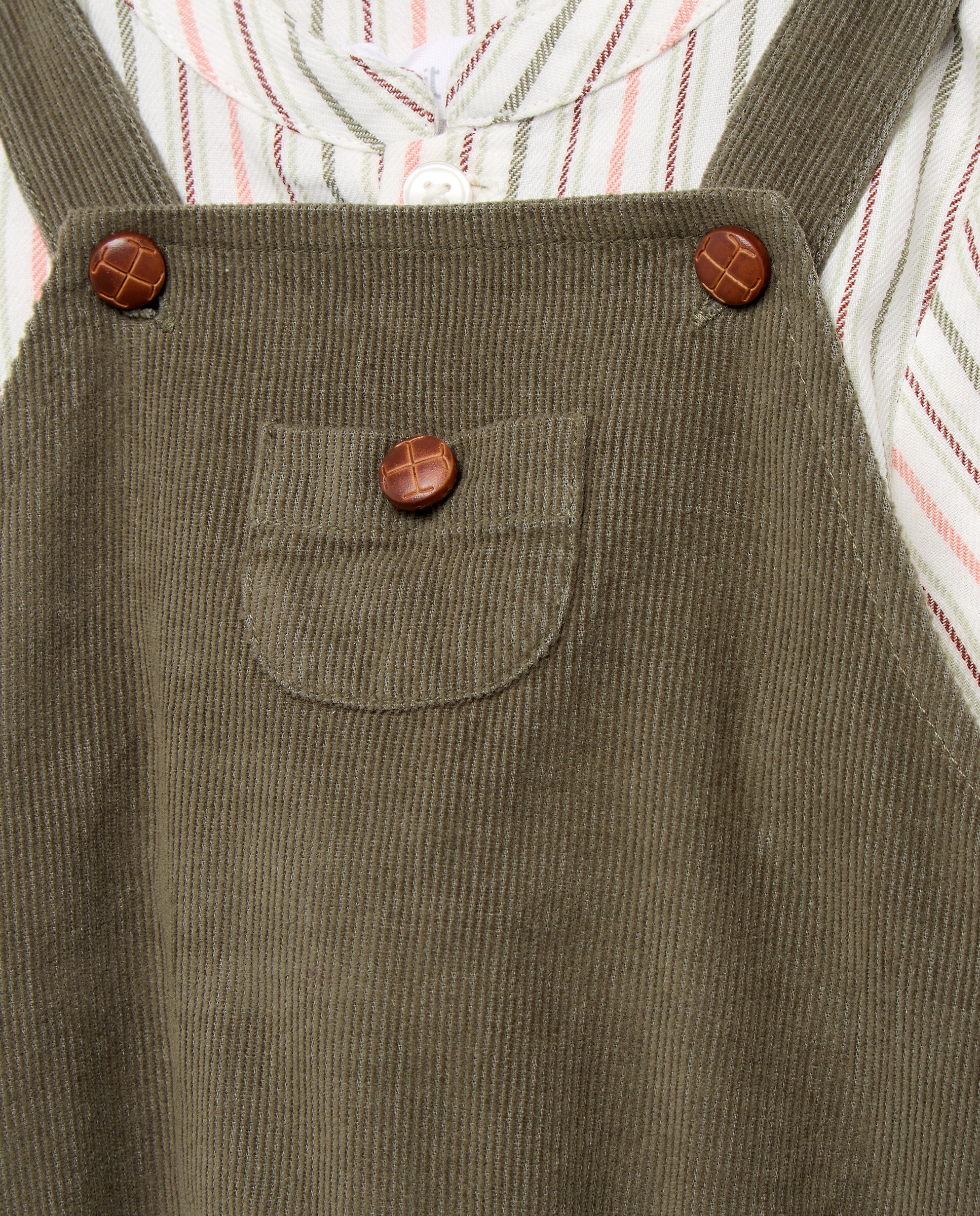 Conjunto de recién nacido micropana y rayas 820 Gris medio-4
