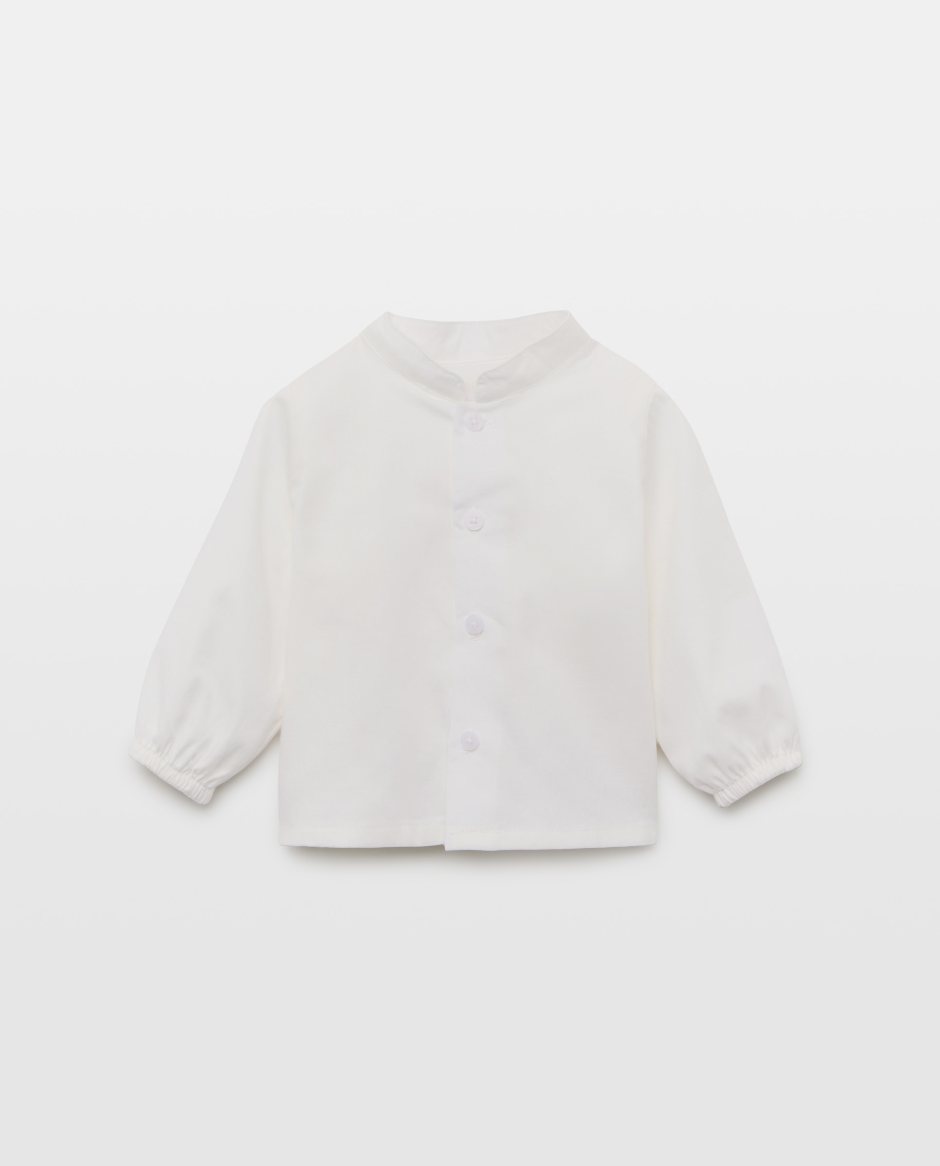 Conjunto de recién nacido cuadros Blanco roto-3