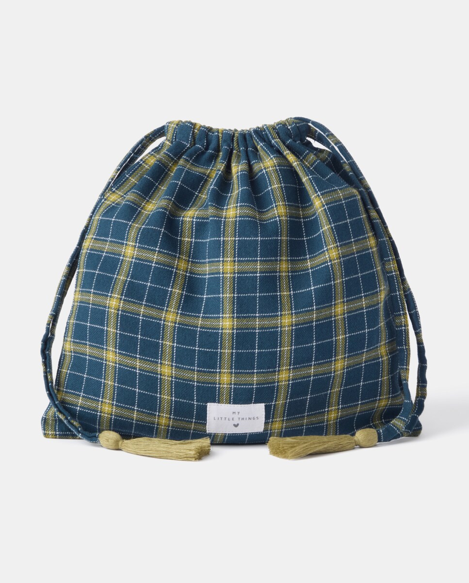 Pack recién nacido dos saquitos guardamudas Pistacho-2