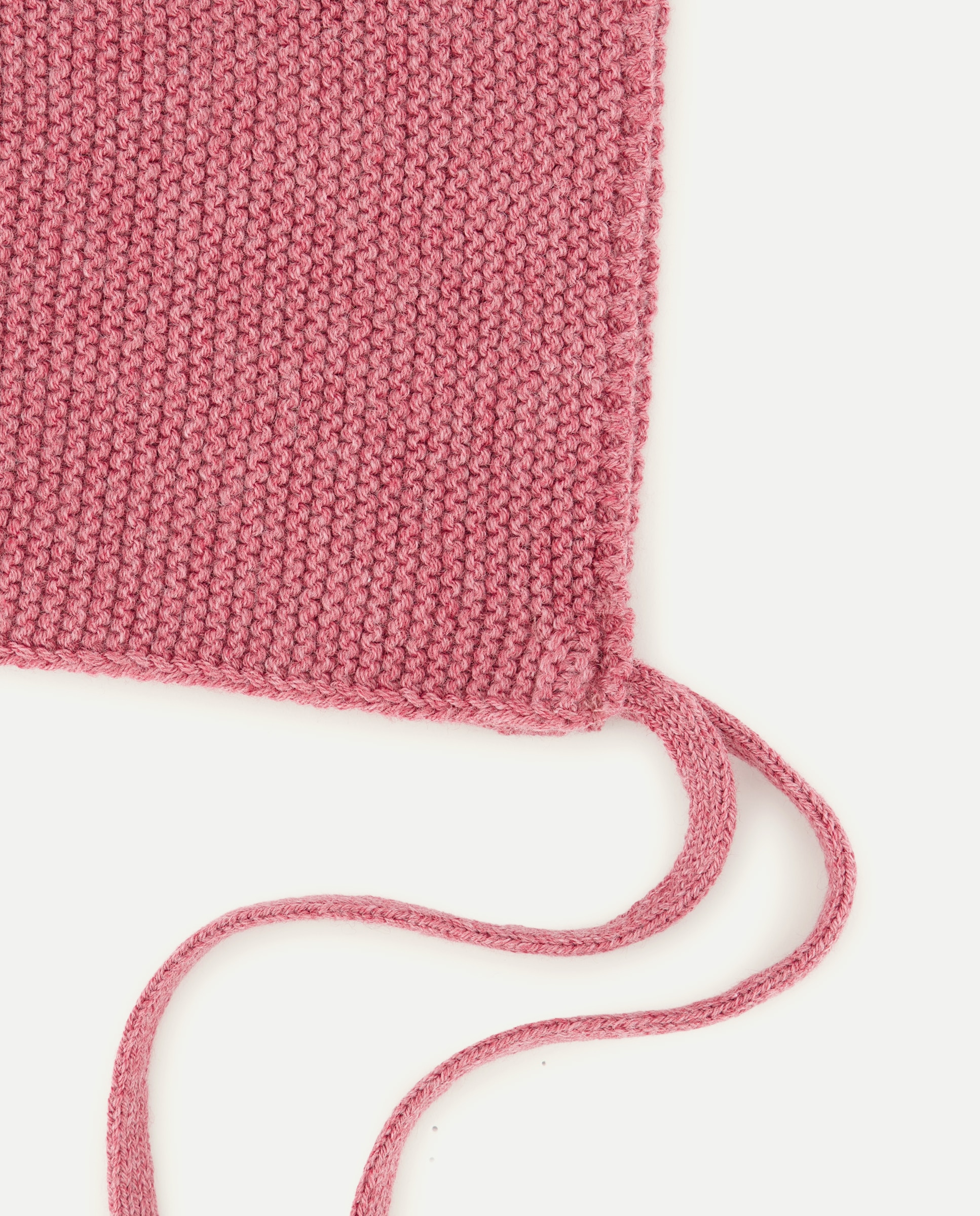 Capota de recién nacido pompón 200 Rosa-2