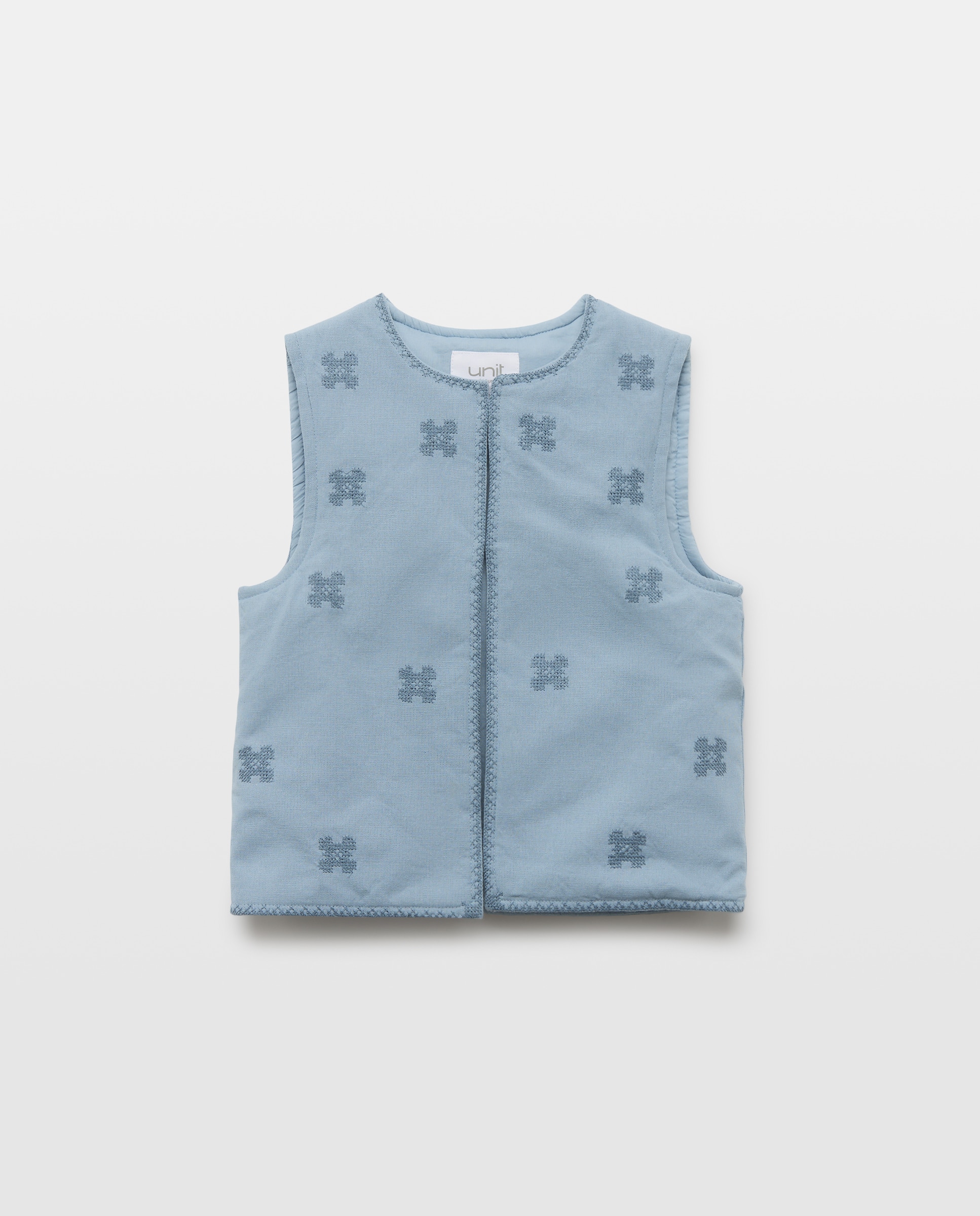 Imagen 0 de Chaleco niña acolchado estampado