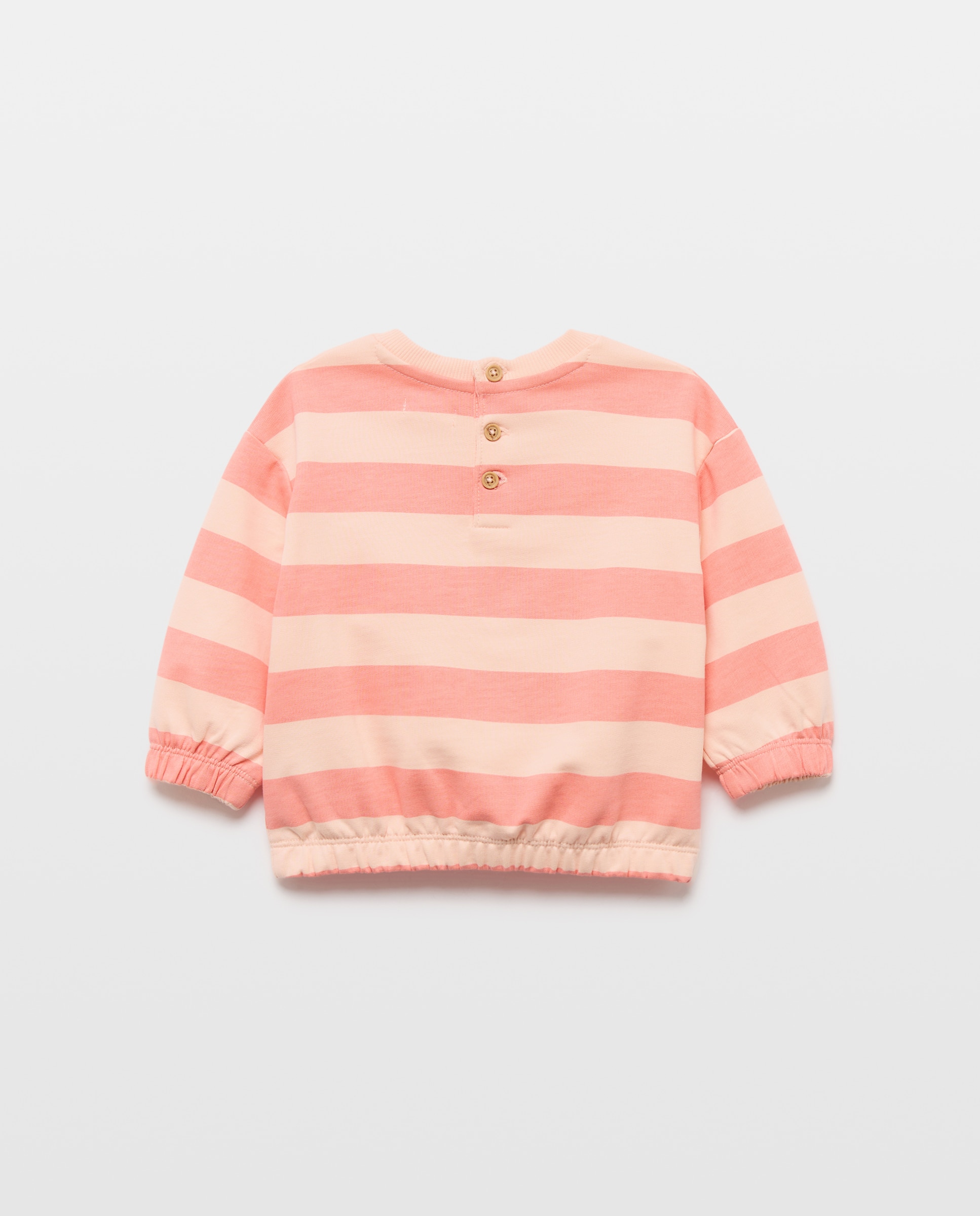 Sudadera bebé niña 260 Salmón-2