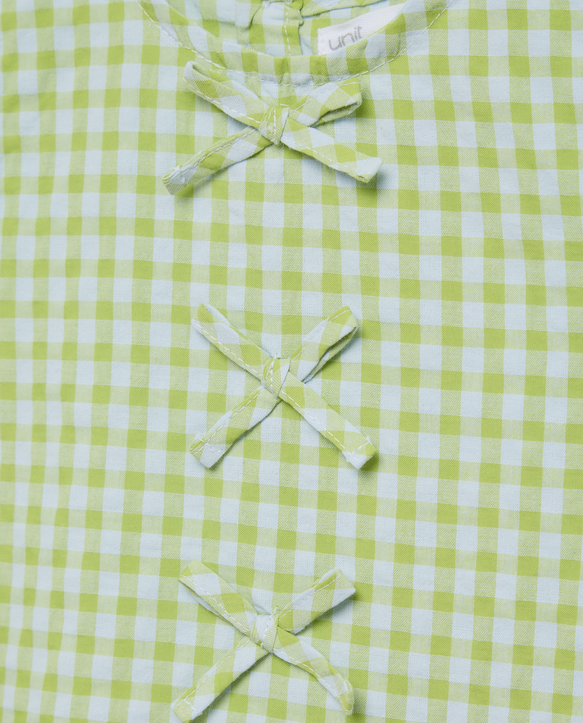 Blusa niña cuadros vichy 586 Lima-3