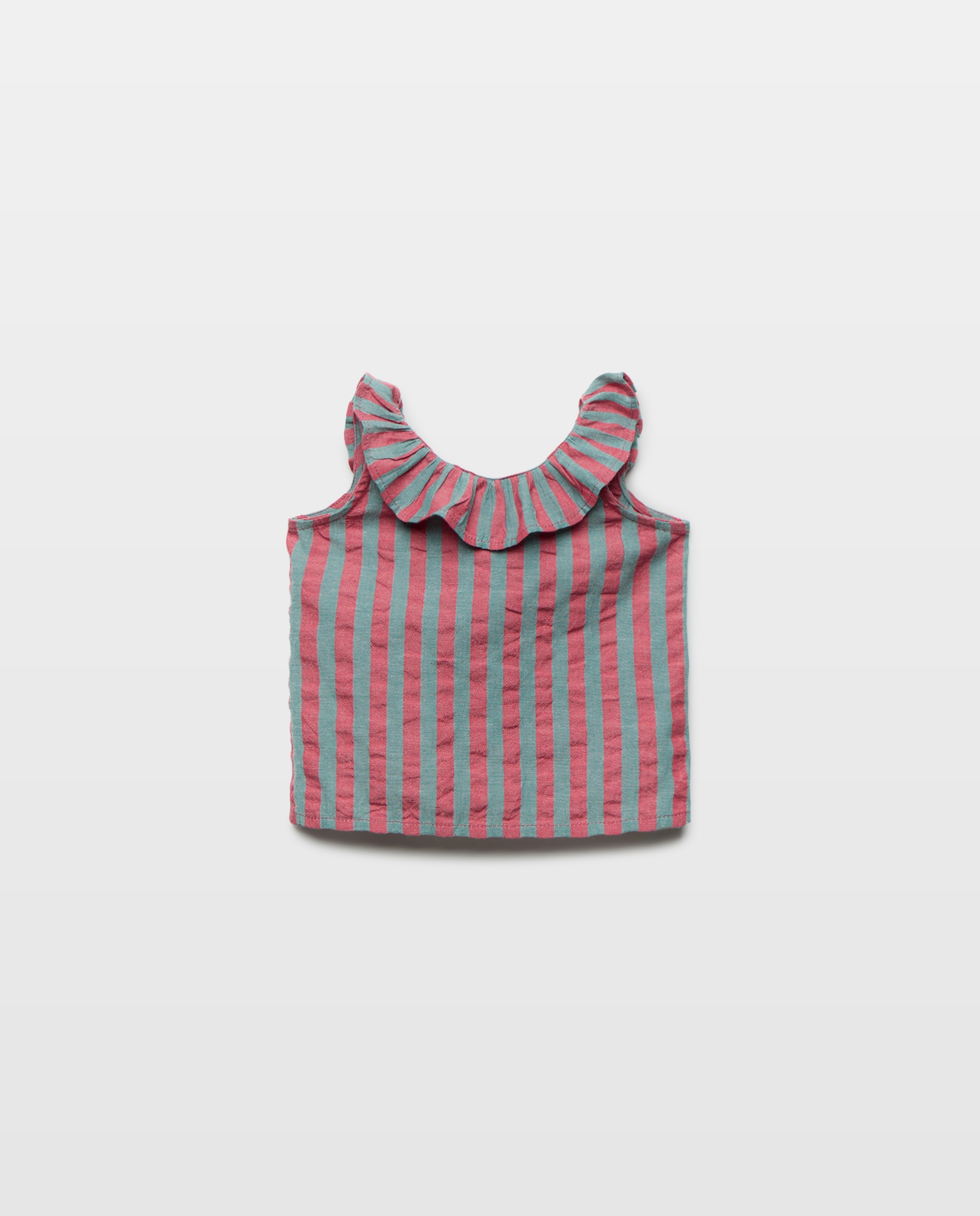 Imagen 0 de Blusa bebé niña rayas set