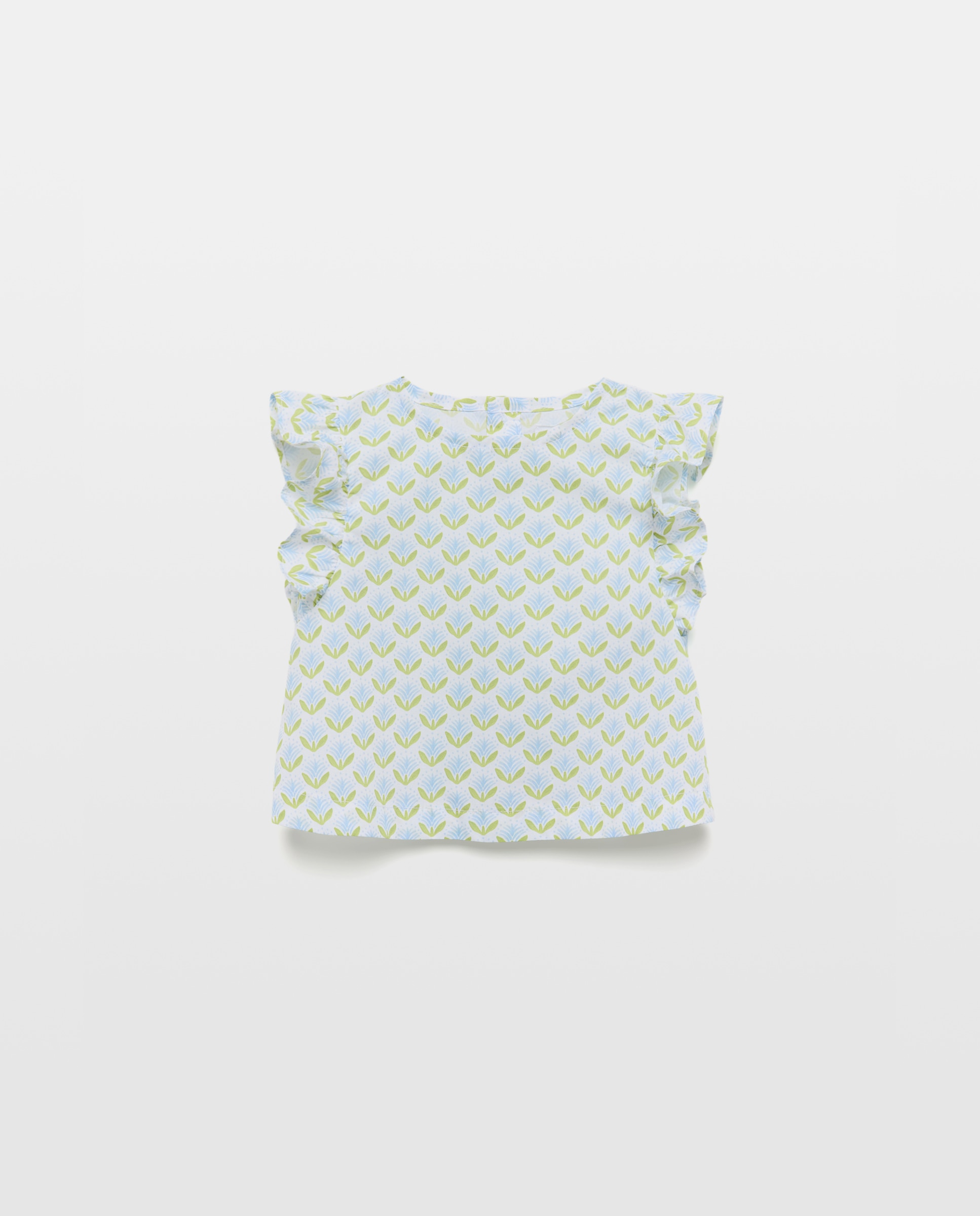 Imagen 0 de Blusa bebé niña cuadros vichy