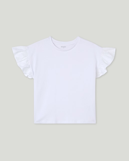 Imagen 0 de Camiseta niña manga batista