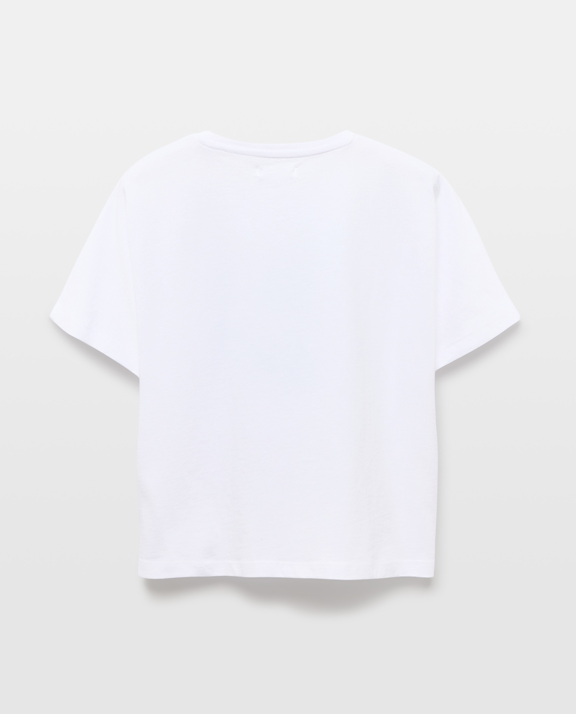 Camiseta niña print grande Blanco-2