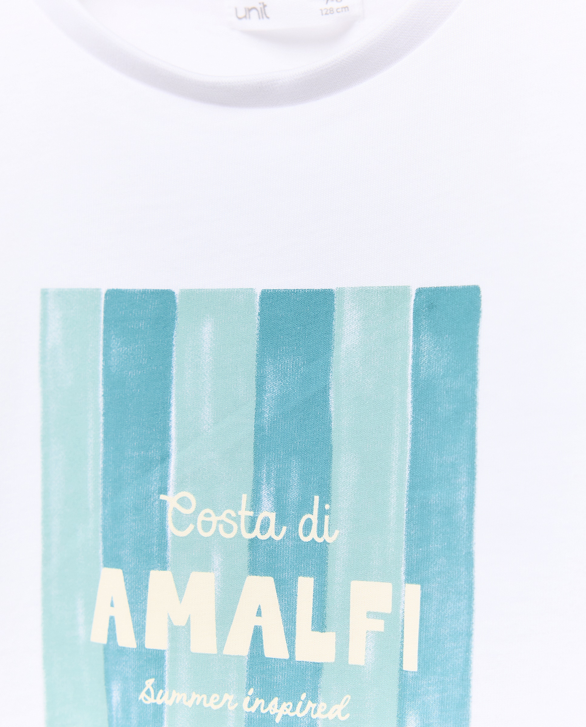 Camiseta niña print grande Blanco-3