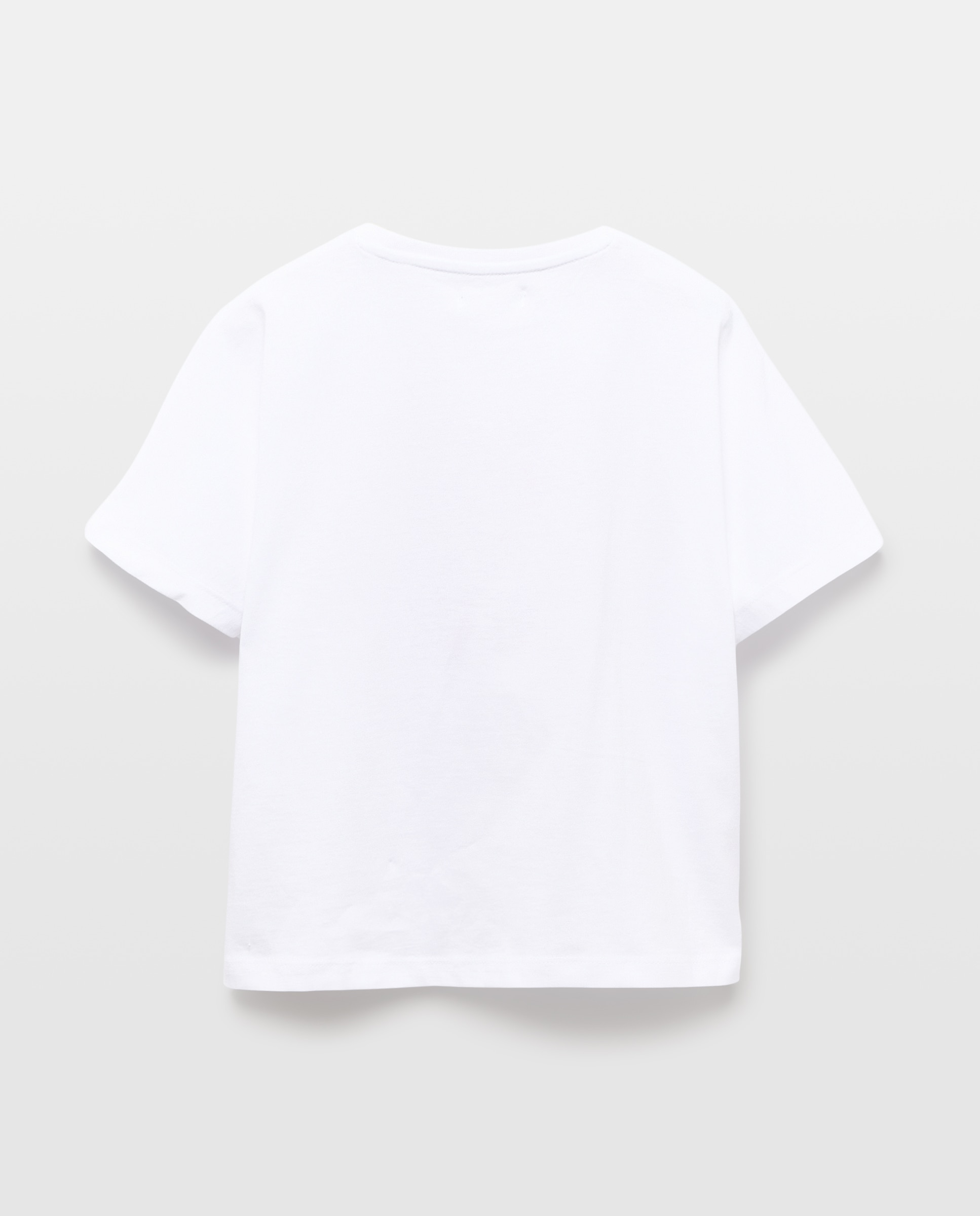 Camiseta niña print grande Blanco-2