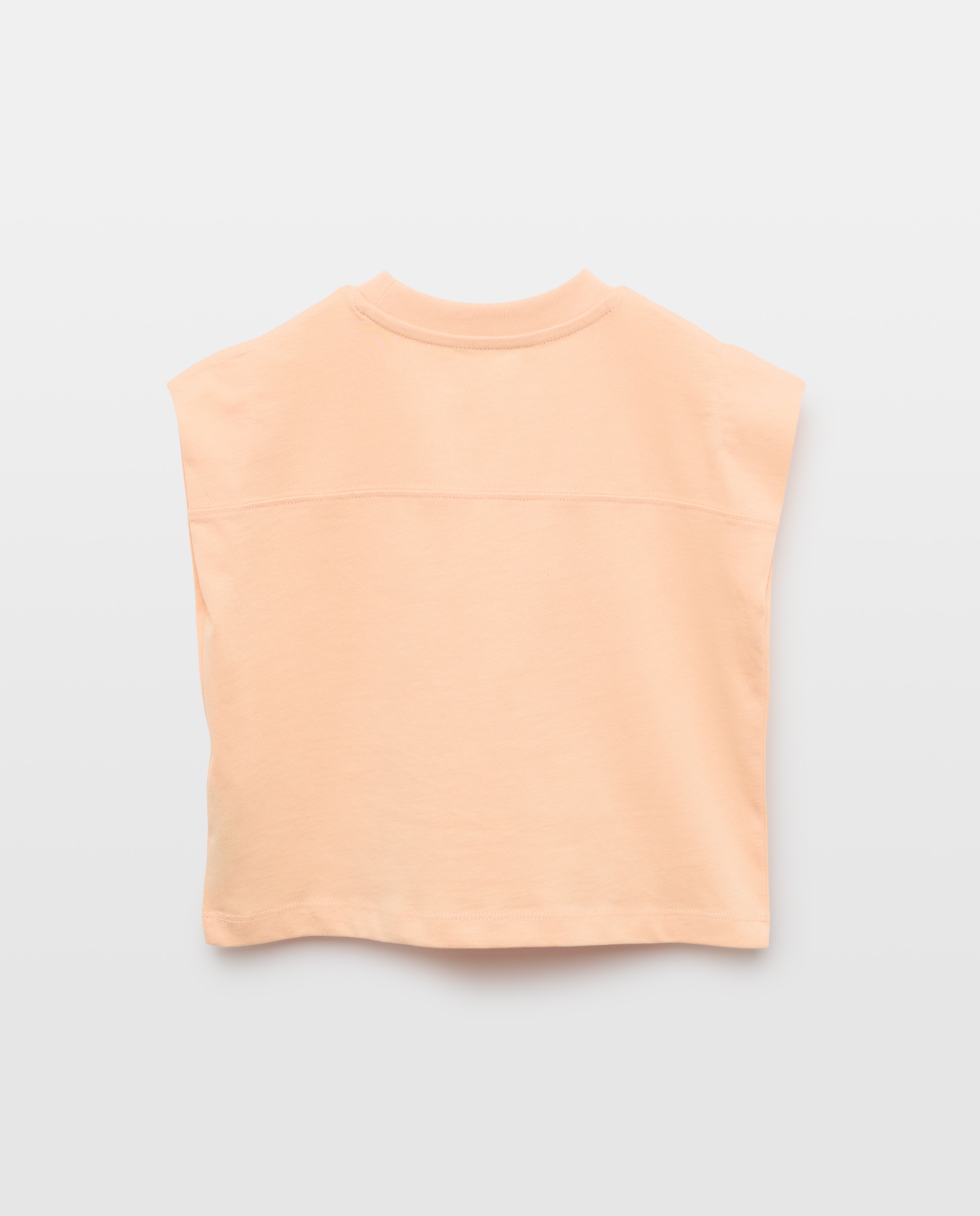 Camiseta niña print poster Rosa claro-2