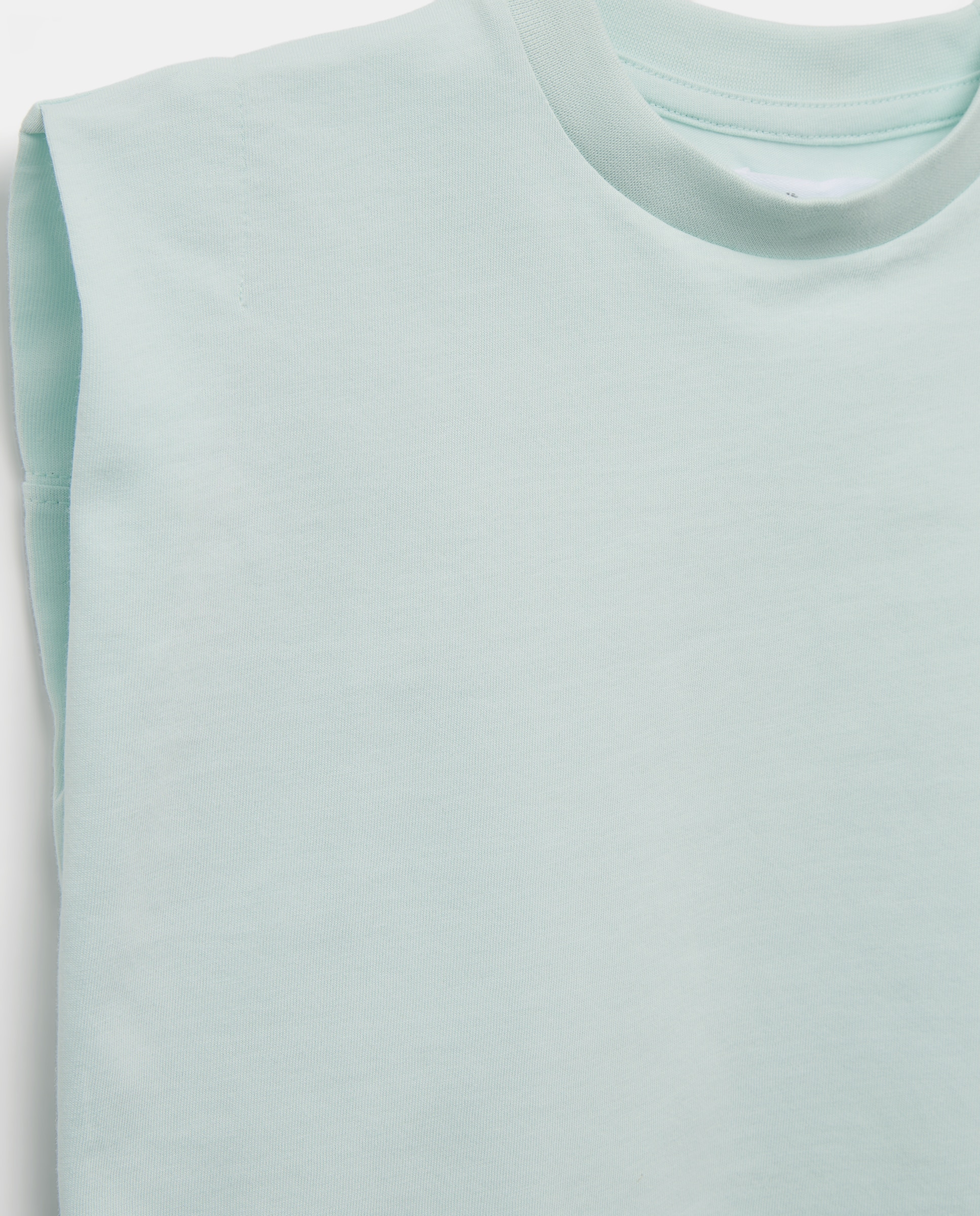 Camiseta niña print poster 510 Verde claro-3