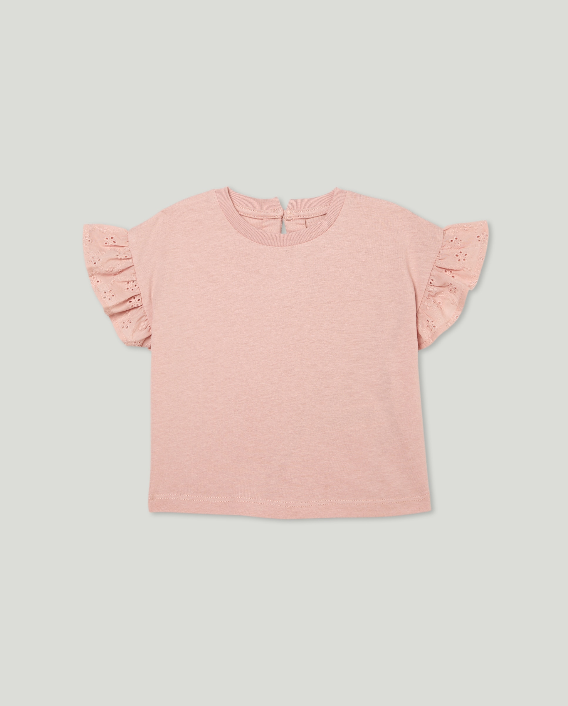 Imagen 0 de Camiseta bebé niña manga batista